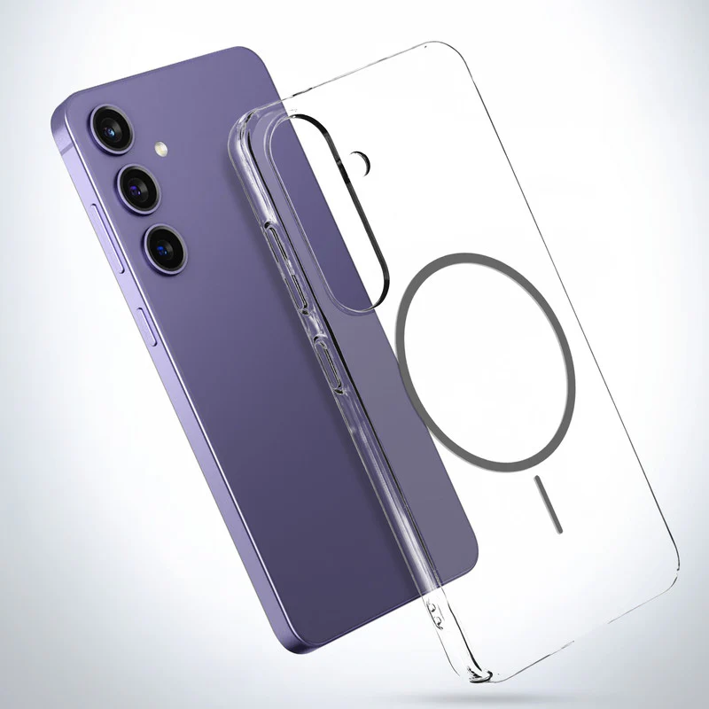 Crystal Clear Anti-Yellowing Wireless Charging Support Case For Samsung S23 FE 5G - Image 17