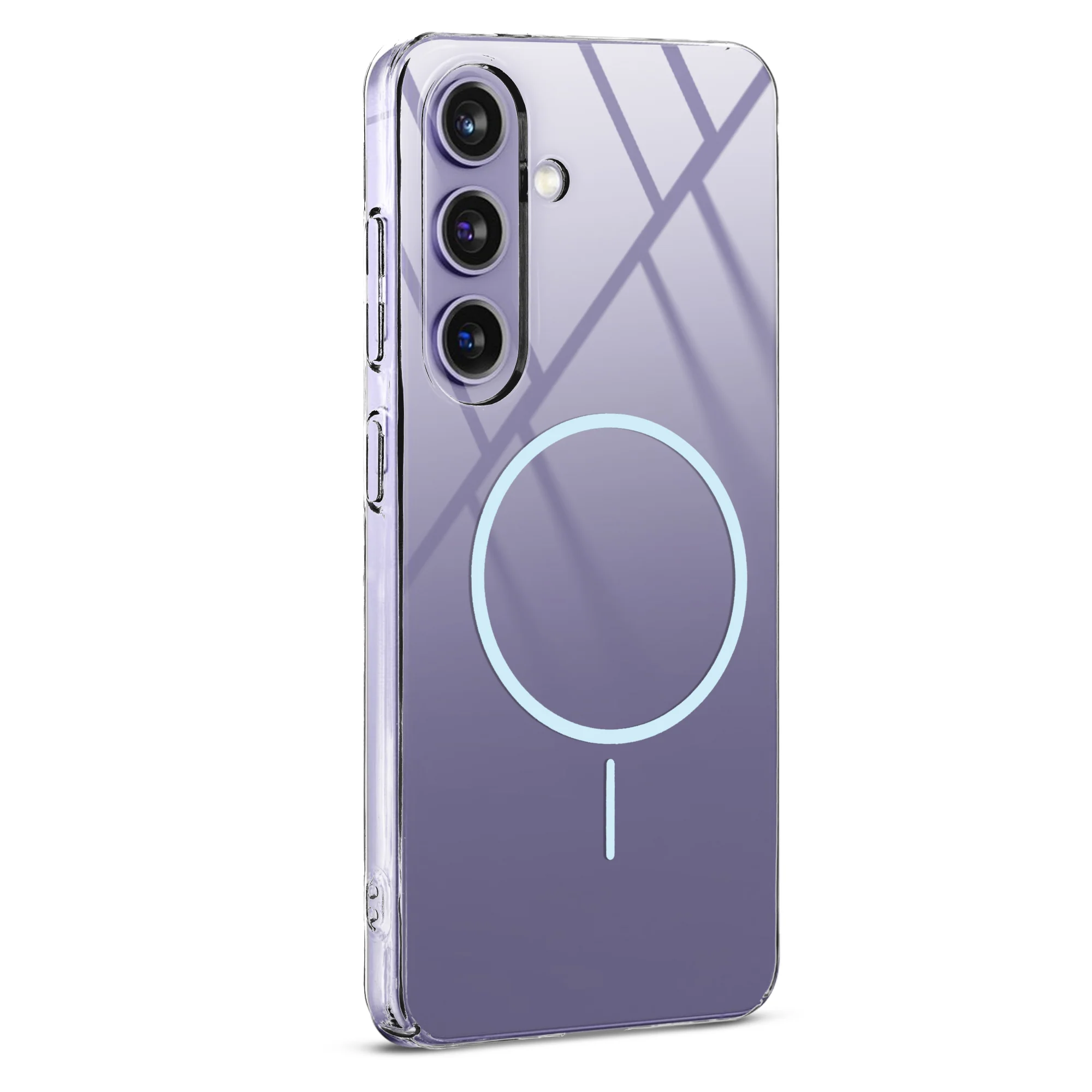 Crystal Clear Anti-Yellowing Wireless Charging Support Case For Samsung S23 FE 5G - Image 39