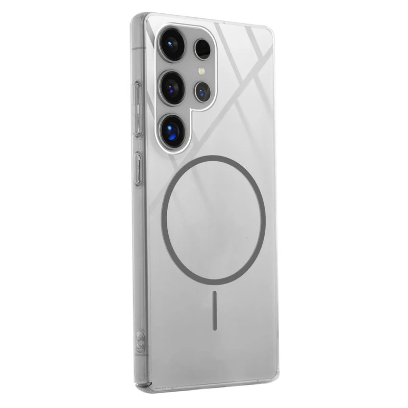 Crystal Clear Anti-Yellowing Wireless Charging Support Case For Samsung S23 Ultra 5G - Image 11