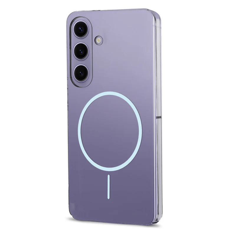 Crystal Clear Anti-Yellowing Wireless Charging Support Case For Samsung S24 5G - Image 19
