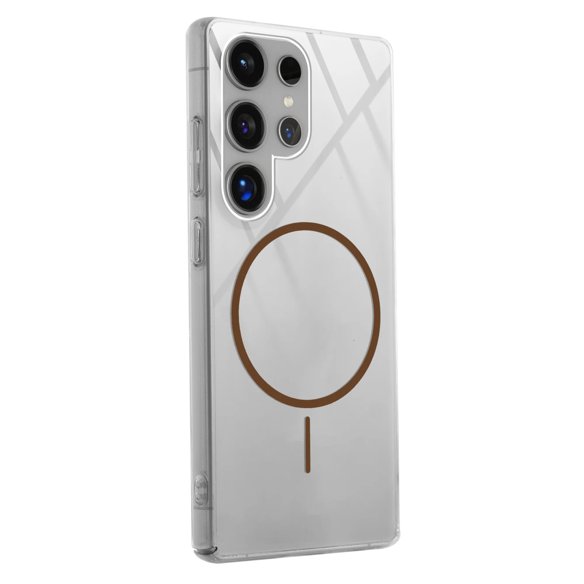 Crystal Clear Anti-Yellowing Wireless Charging Support Case For Samsung S24 Ultra 5G - Image 32