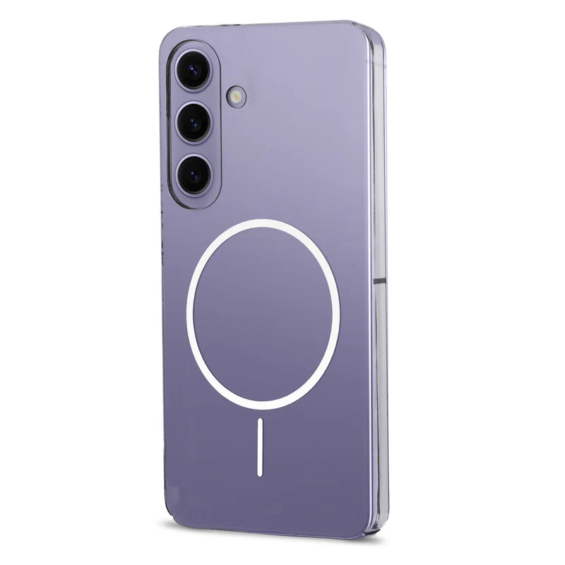 Crystal Clear Anti-Yellowing Wireless Charging Support Case For Samsung S25 5G - Image 33