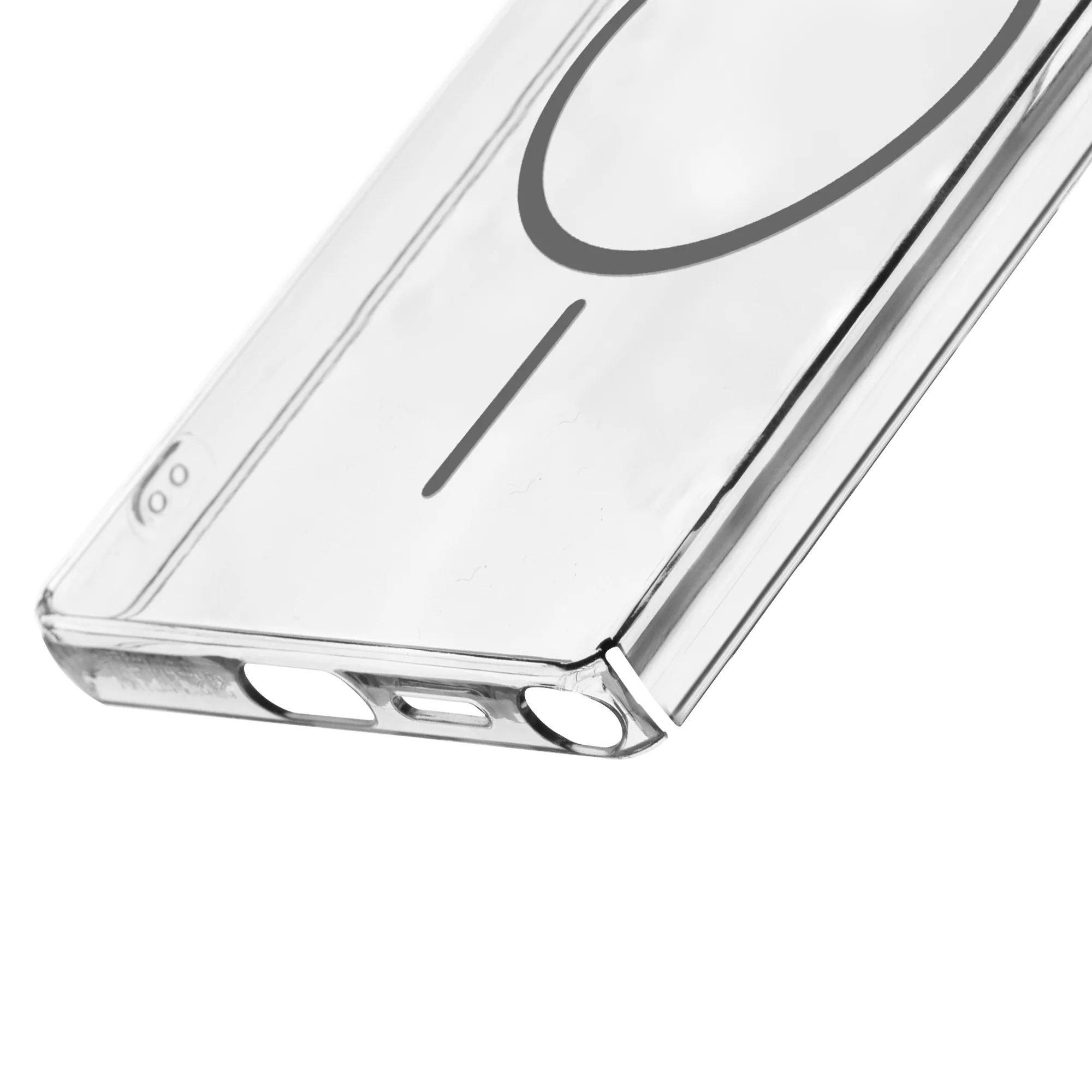Crystal Clear Anti-Yellowing Wireless Charging Support Case For Samsung S25 Ultra 5G - Image 35