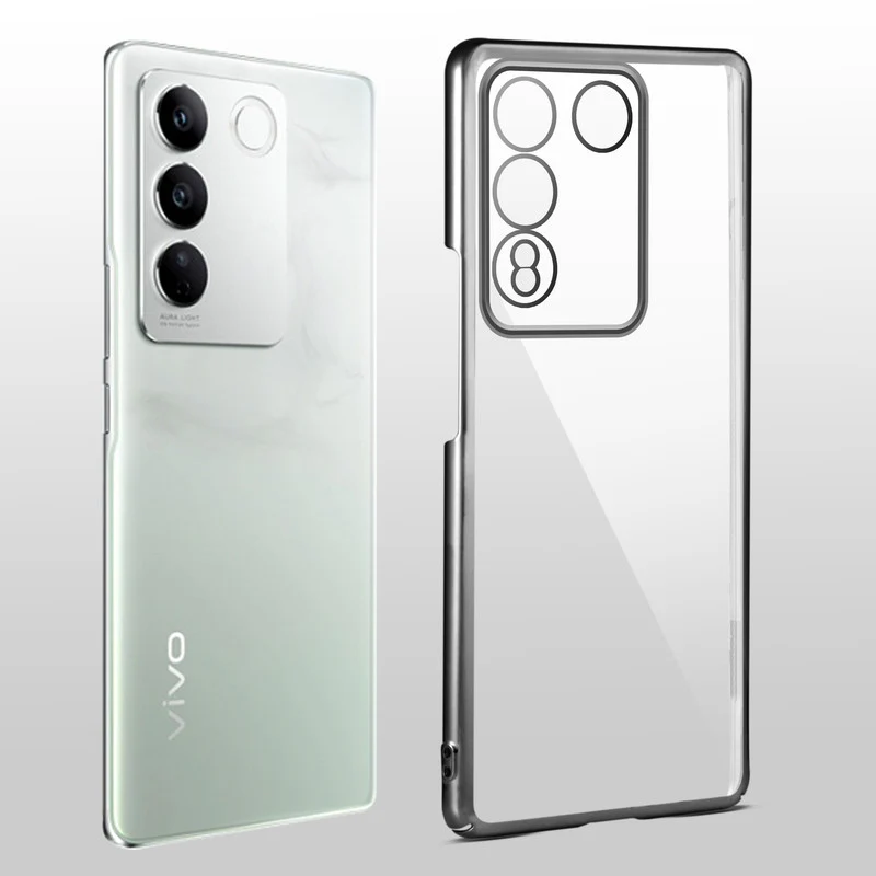 Shiny Edge Hard Case For Vivo V27 5G