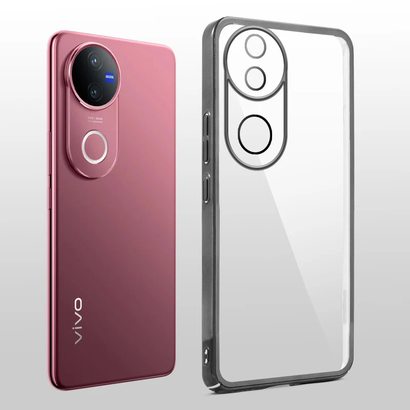 Shiny Edge Hard Case For Vivo V50 5G