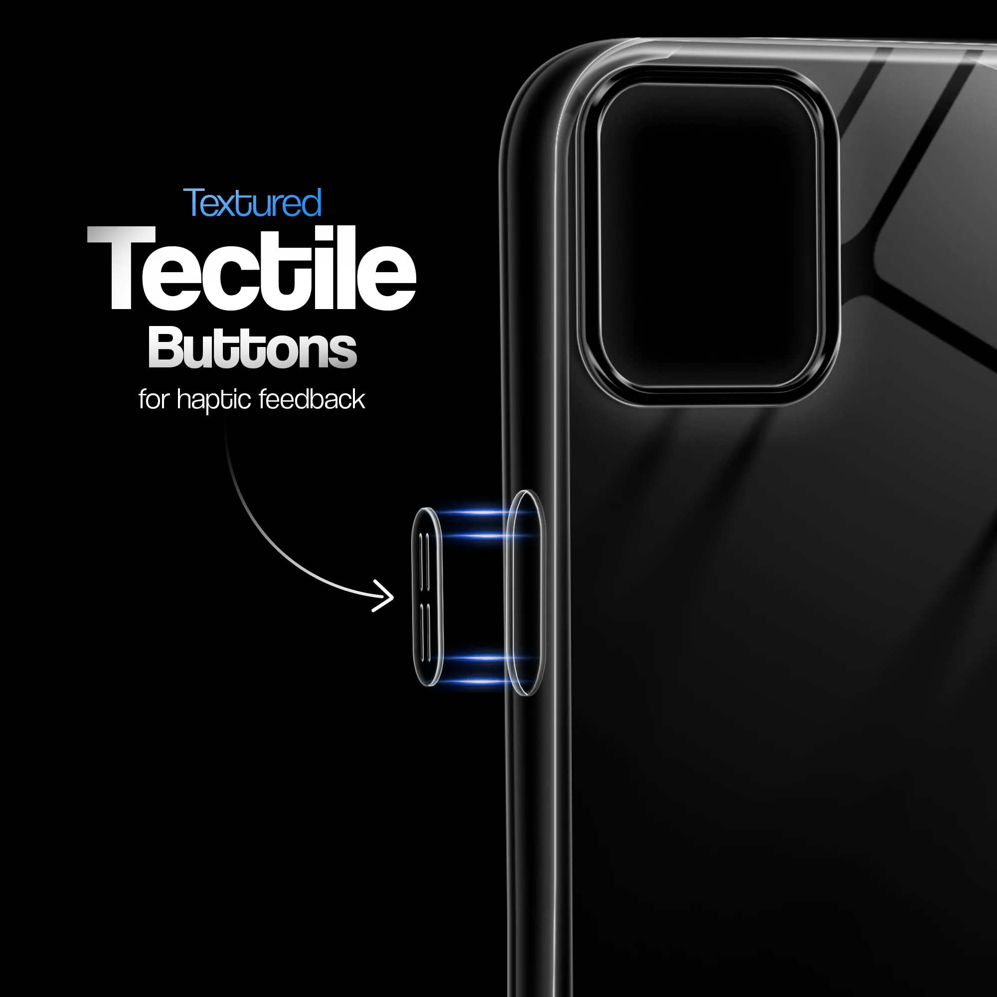 Crystal Clear Anti-Yellow Transparent Back Cover Case With Camera Ring Protection for Apple iPhone 11 - Image 4