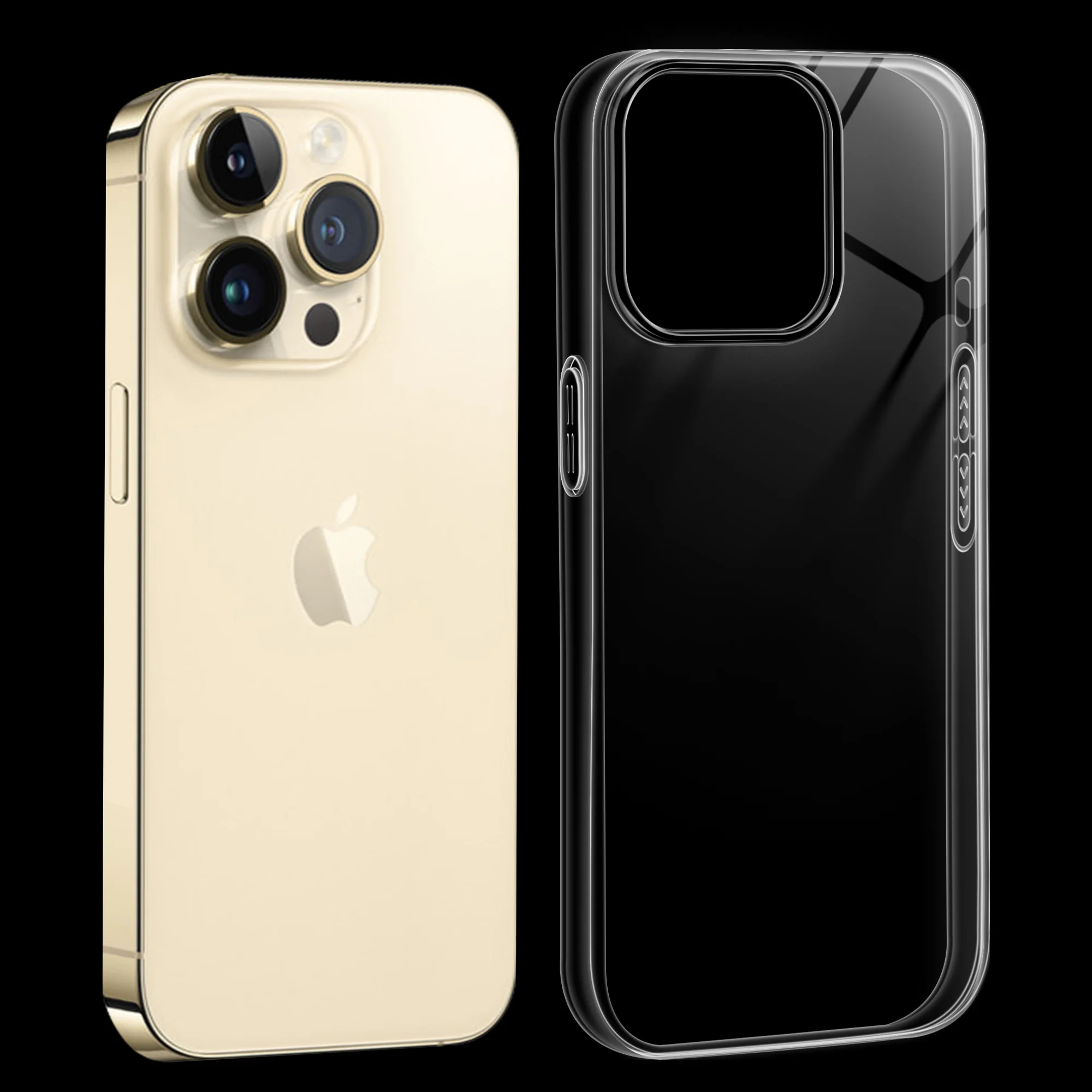 Crystal Clear Anti-Yellow Transparent Back Cover Case With Camera Ring Protection for Apple iPhone 13 Pro - Image 12