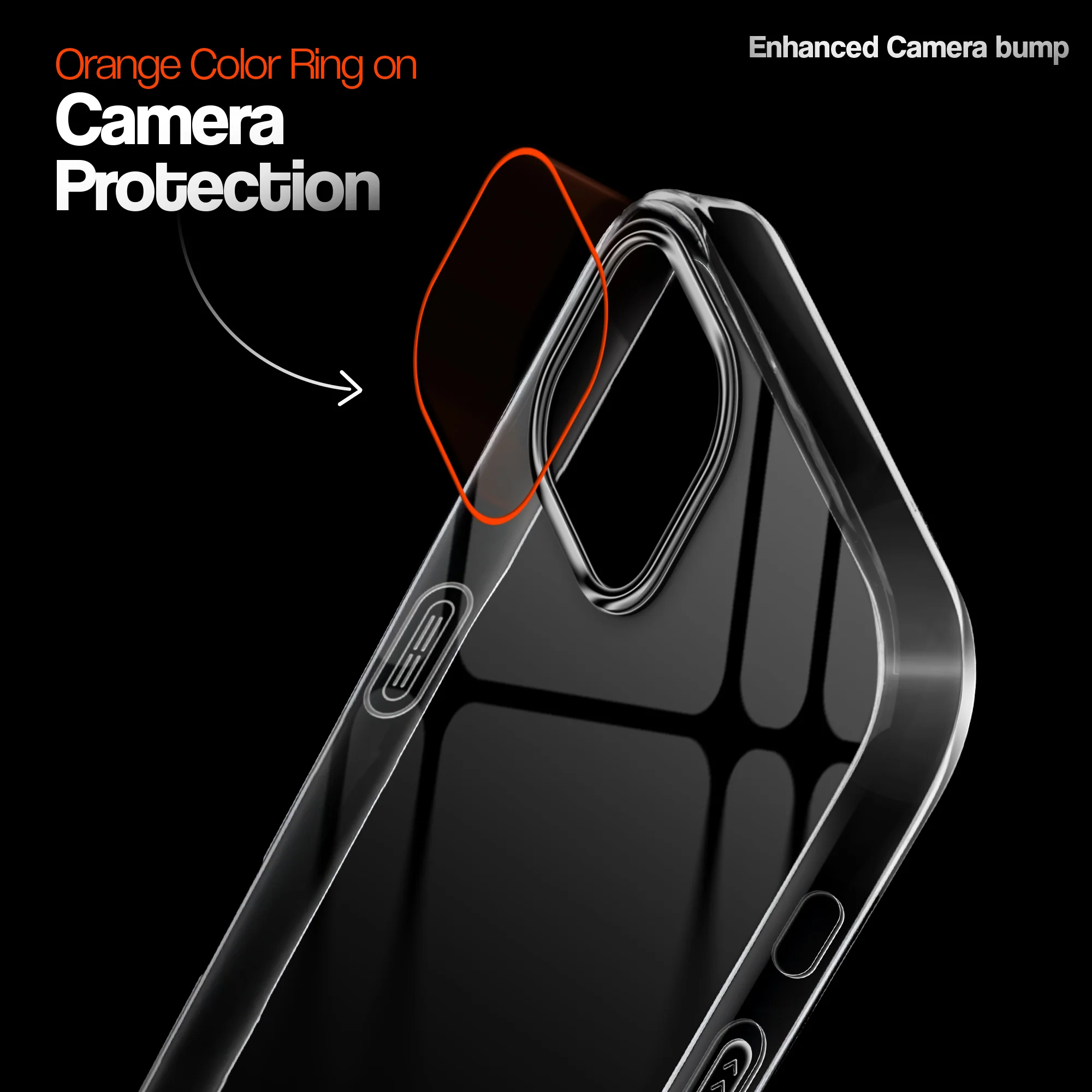 Crystal Clear Anti-Yellow Transparent Back Cover Case With Camera Ring Protection for Apple iPhone 14 - Image 27