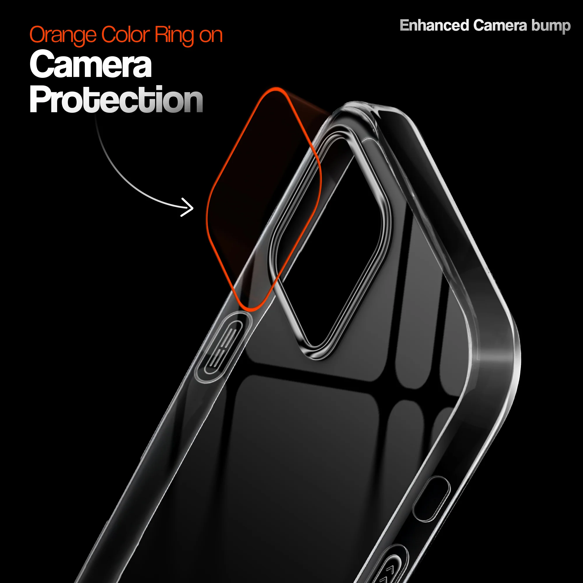 Crystal Clear Anti-Yellow Transparent Back Cover Case With Camera Ring Protection for Apple iPhone 14 Plus - Image 15