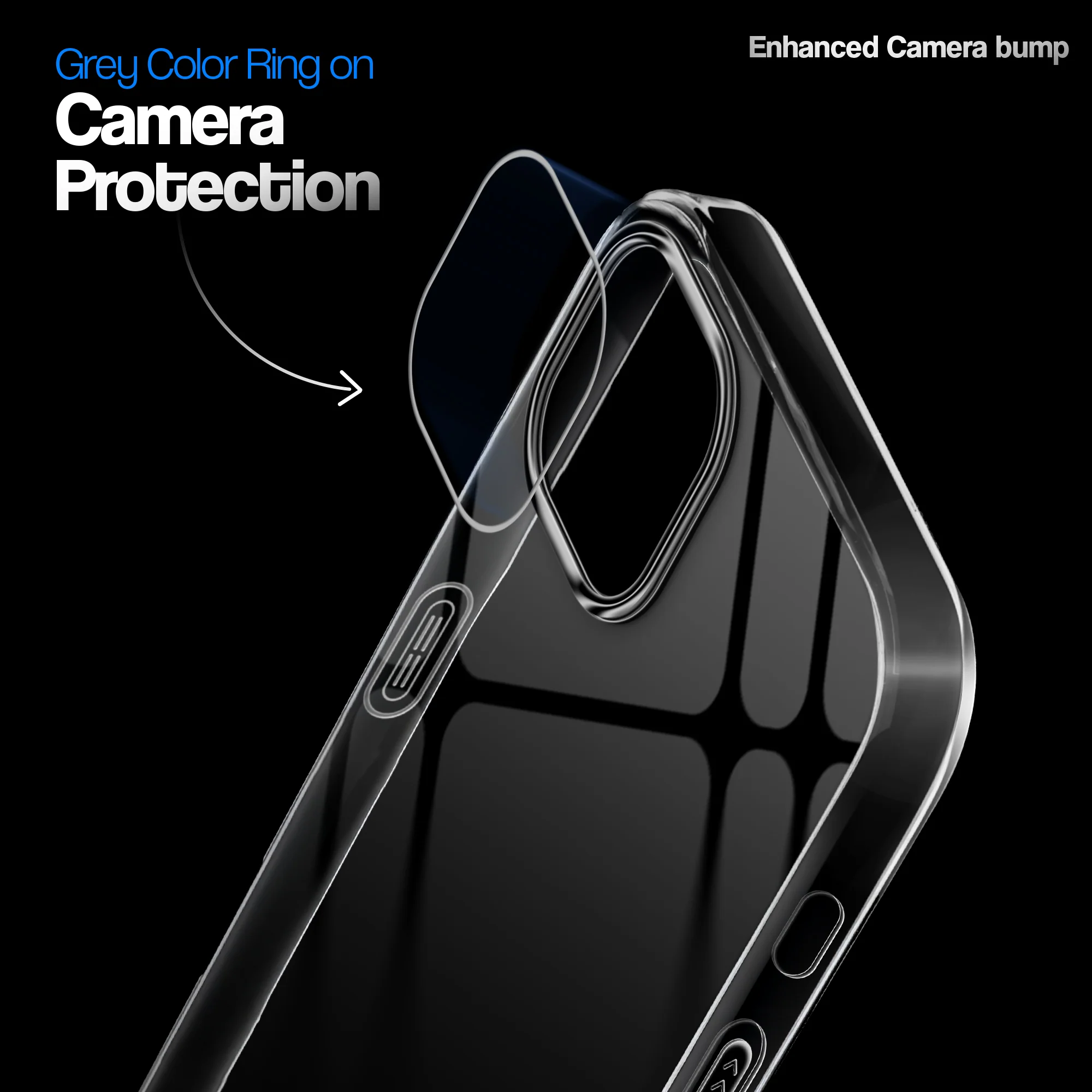 Crystal Clear Anti-Yellow Transparent Back Cover Case With Camera Ring Protection for Apple iPhone 14 Plus - Image 21