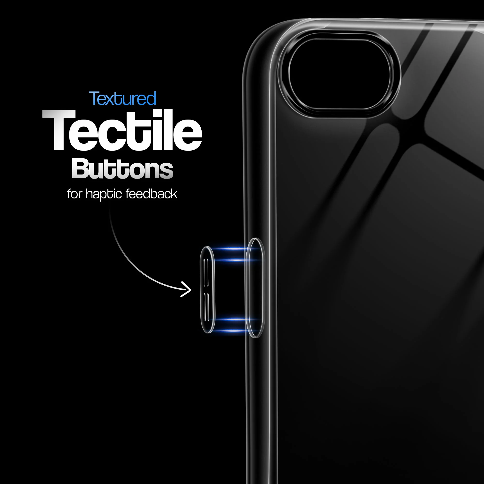 Crystal Clear Anti-Yellow Transparent Back Cover Case With Camera Ring Protection for Apple iPhone 16e - Image 4
