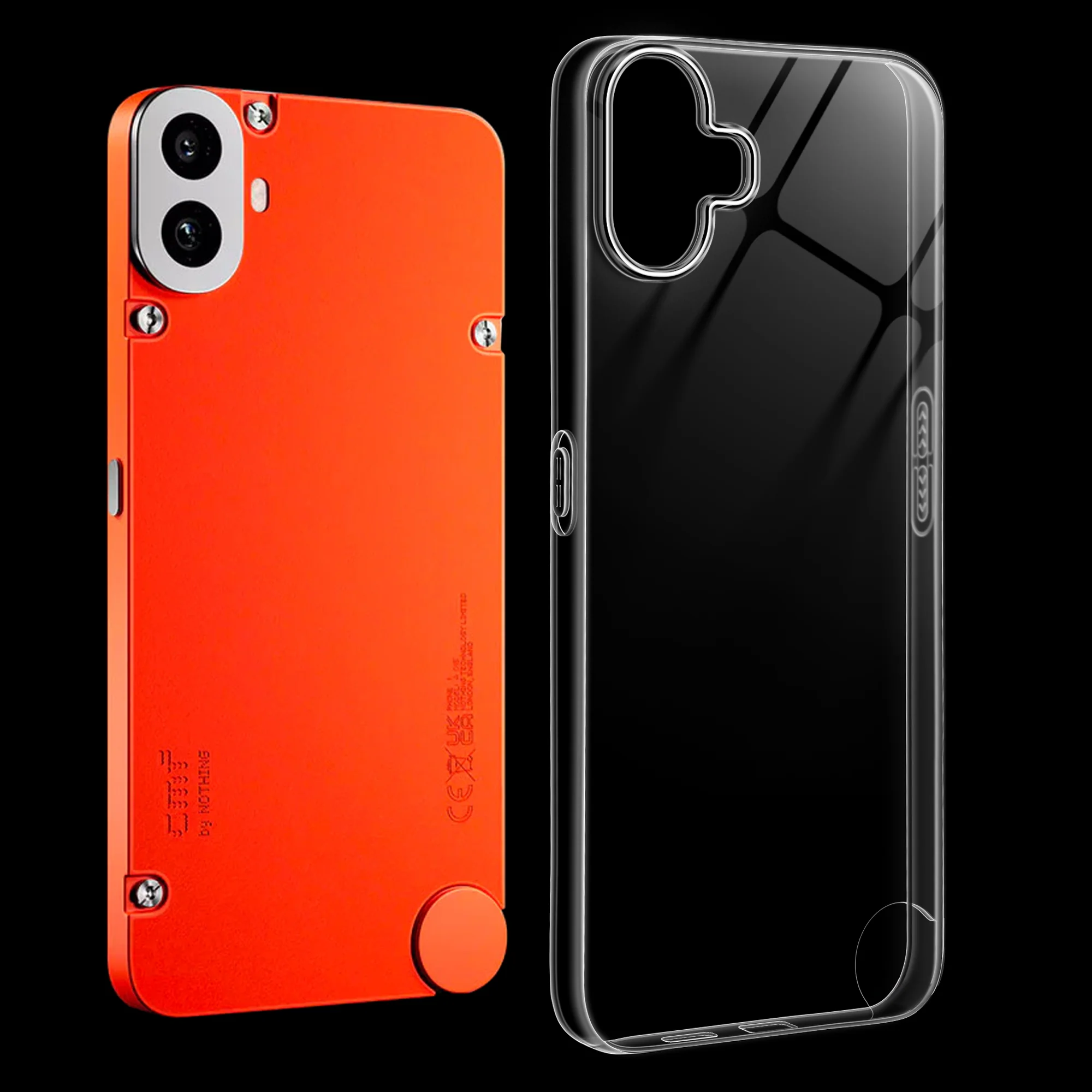 Crystal Clear Anti-Yellow Transparent Back Cover Case With Camera Ring Protection for CMF Phone 1 - Image 12