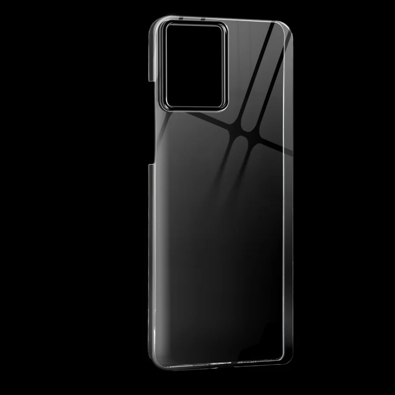 Crystal Clear Anti-Yellow Transparent Back Cover Case With Camera Ring Protection for Motorola Moto Edge 40 Neo 5G - Image 4