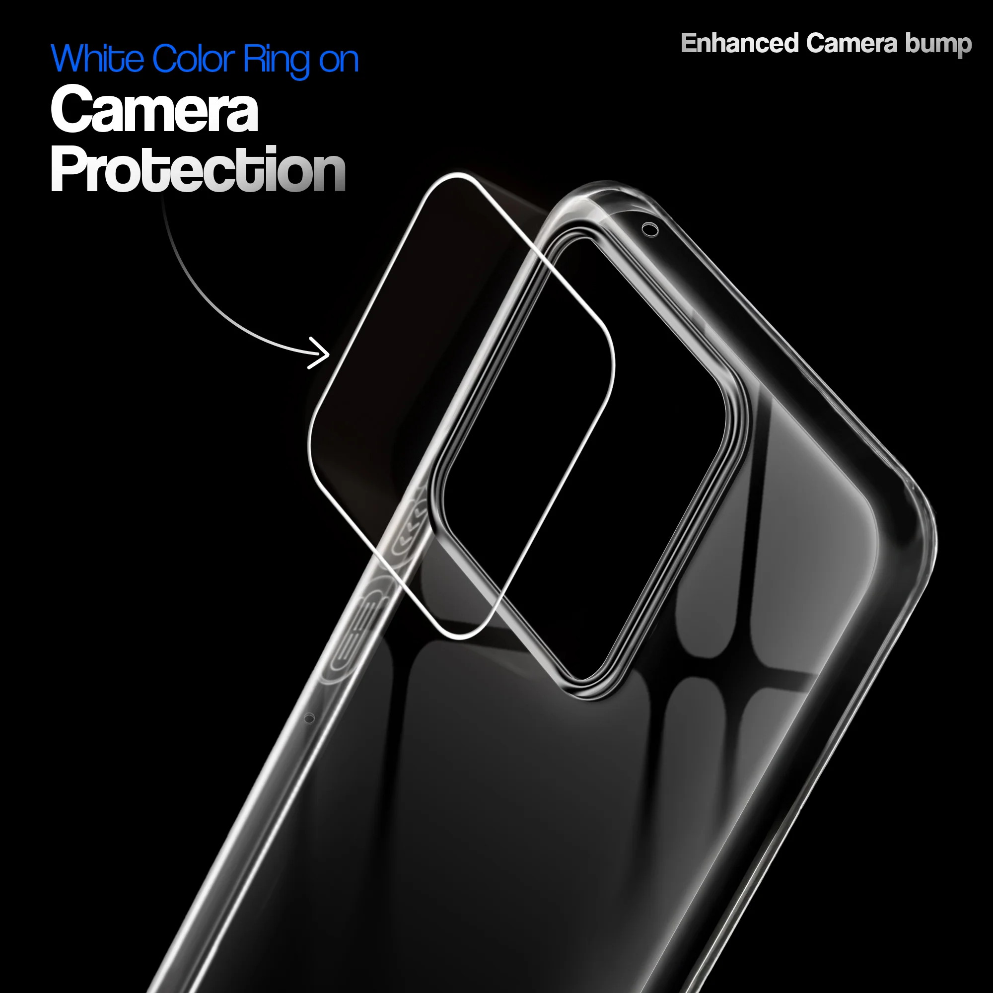 Crystal Clear Anti-Yellow Transparent Back Cover Case With Camera Ring Protection For Motorola Moto Edge 60 Fusion 5G - Image 21