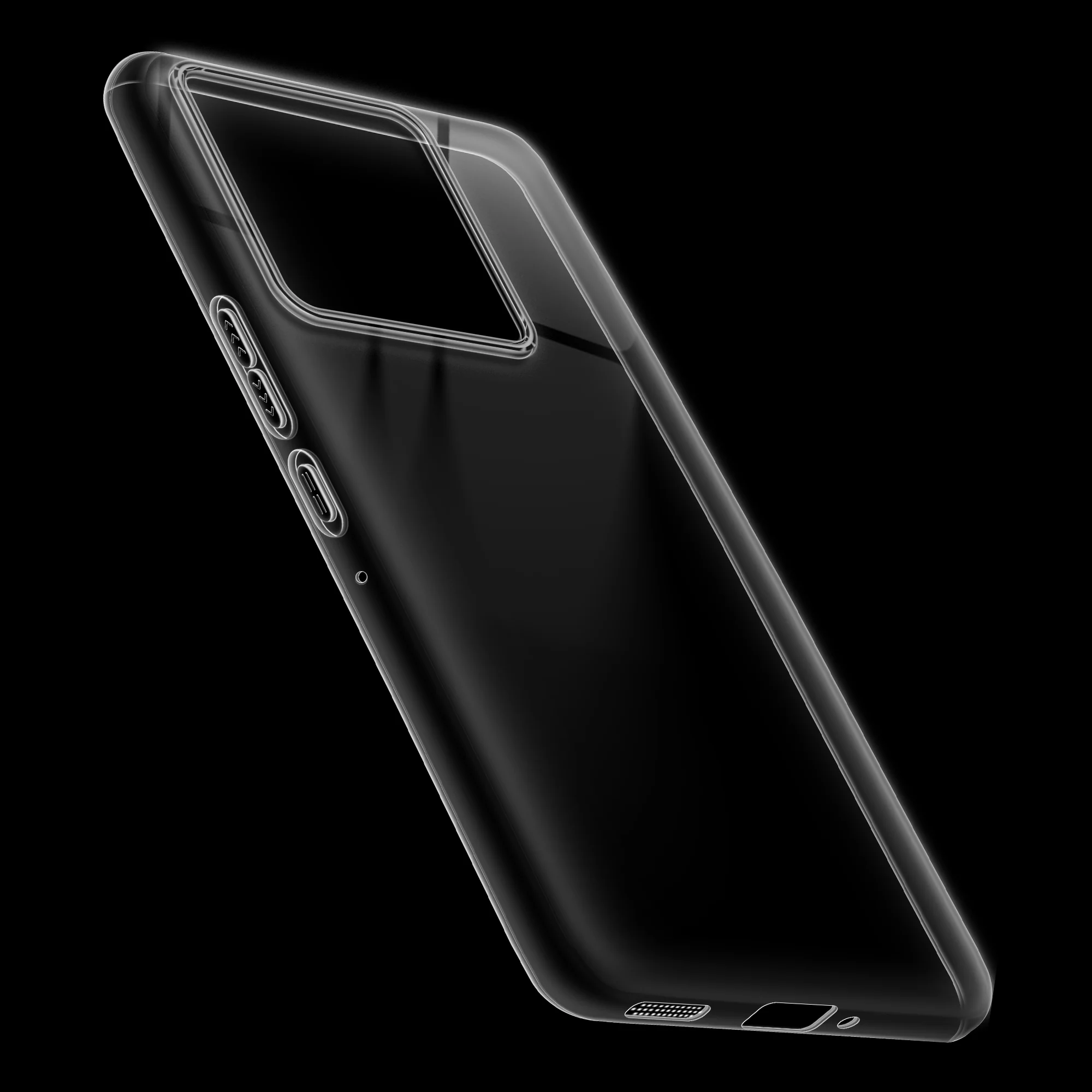 Crystal Clear Anti-Yellow Transparent Back Cover Case With Camera Ring Protection For Motorola Moto Edge 60 Fusion 5G - Image 5