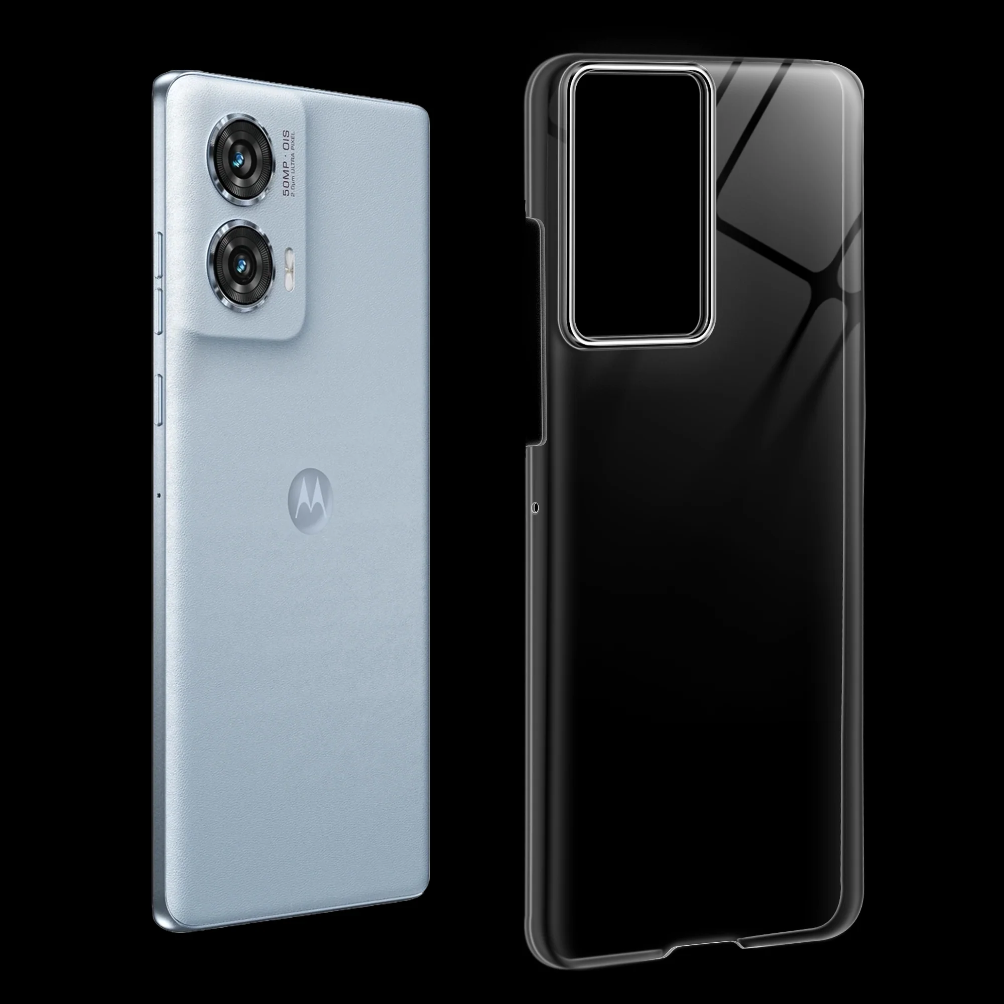 Crystal Clear Anti-Yellow Transparent Back Cover Case With Camera Ring Protection for Motorola Moto G96 5G - Image 12