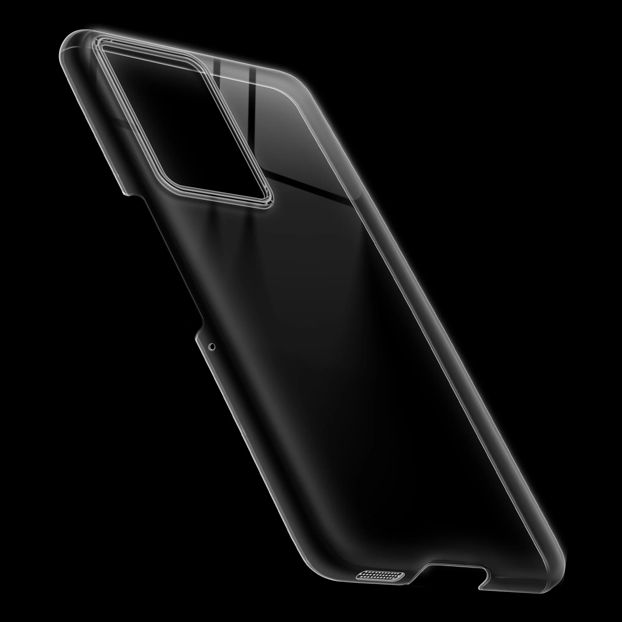 Crystal Clear Anti-Yellow Transparent Back Cover Case With Camera Ring Protection for Motorola Moto G96 5G - Image 17