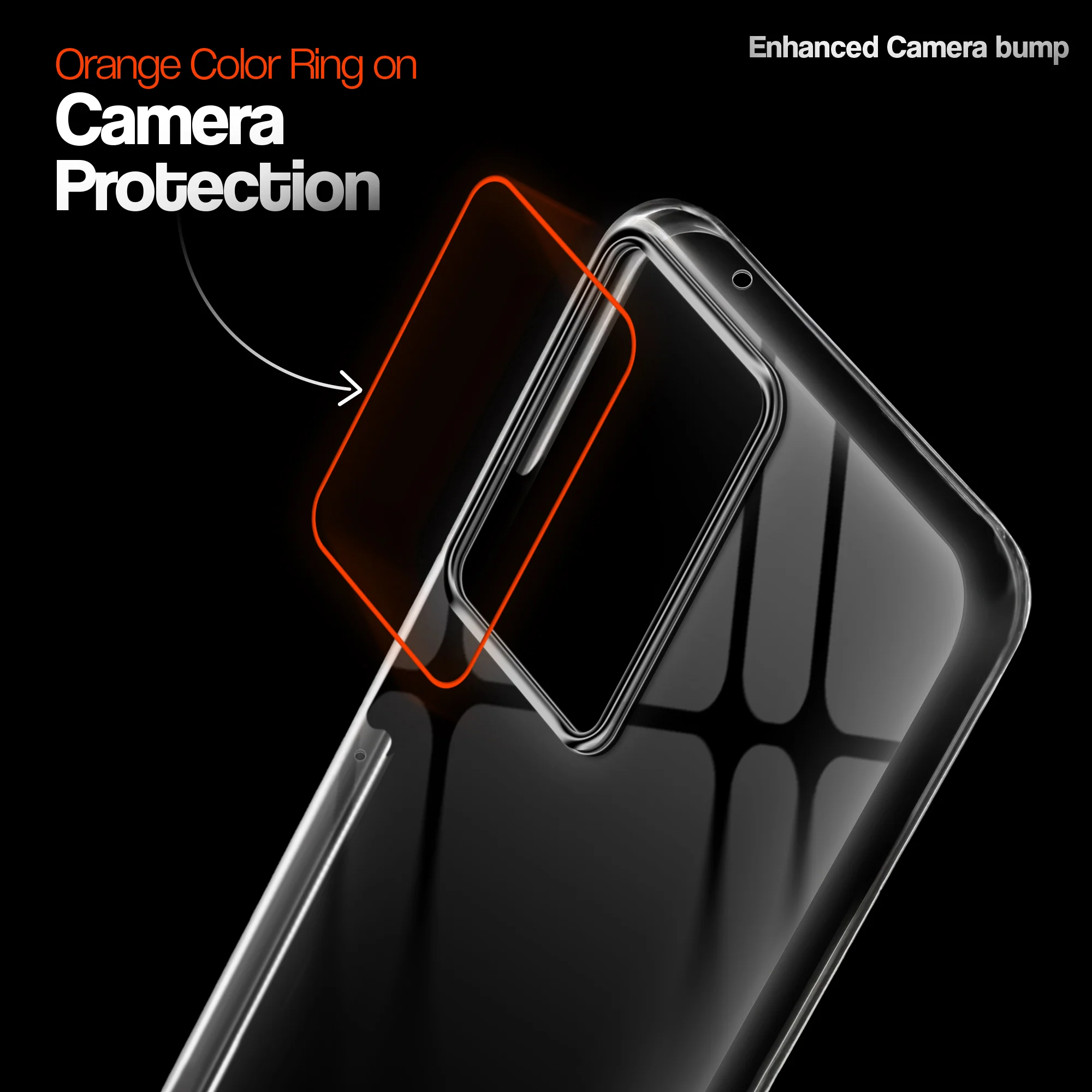 Crystal Clear Anti-Yellow Transparent Back Cover Case With Camera Ring Protection for Motorola Moto G96 5G - Image 21