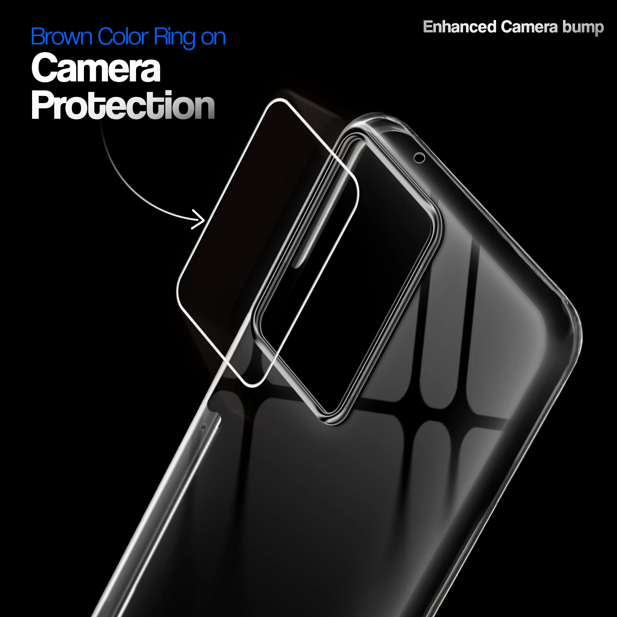 Crystal Clear Anti-Yellow Transparent Back Cover Case With Camera Ring Protection for Motorola Moto G96 5G - Image 9