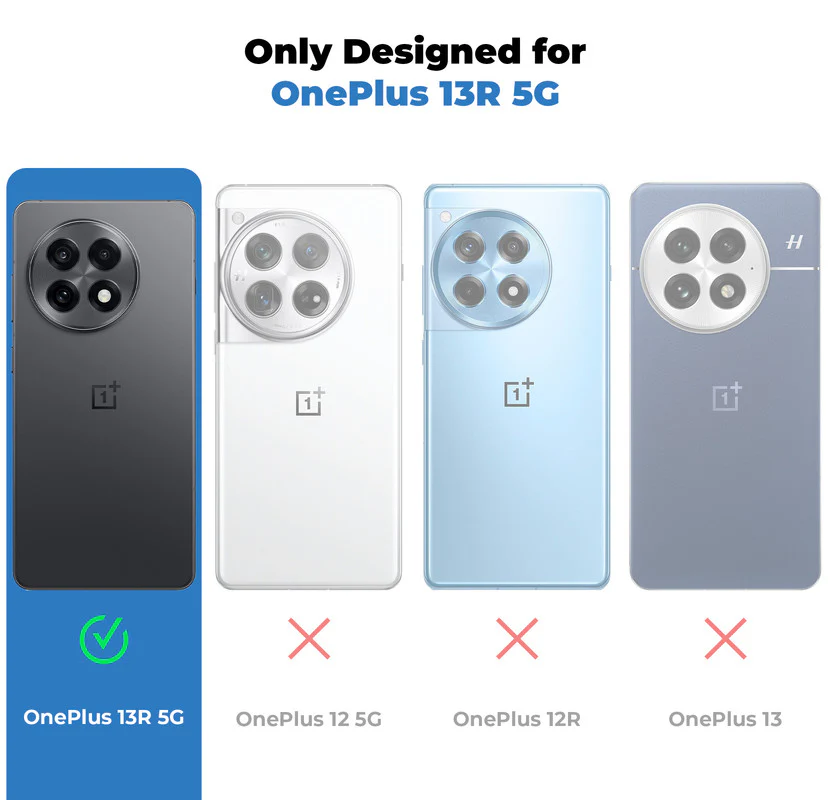 Crystal Clear Anti-Yellow Transparent Back Cover Case With Camera Ring Protection for OnePlus 13R 5G - Image 8