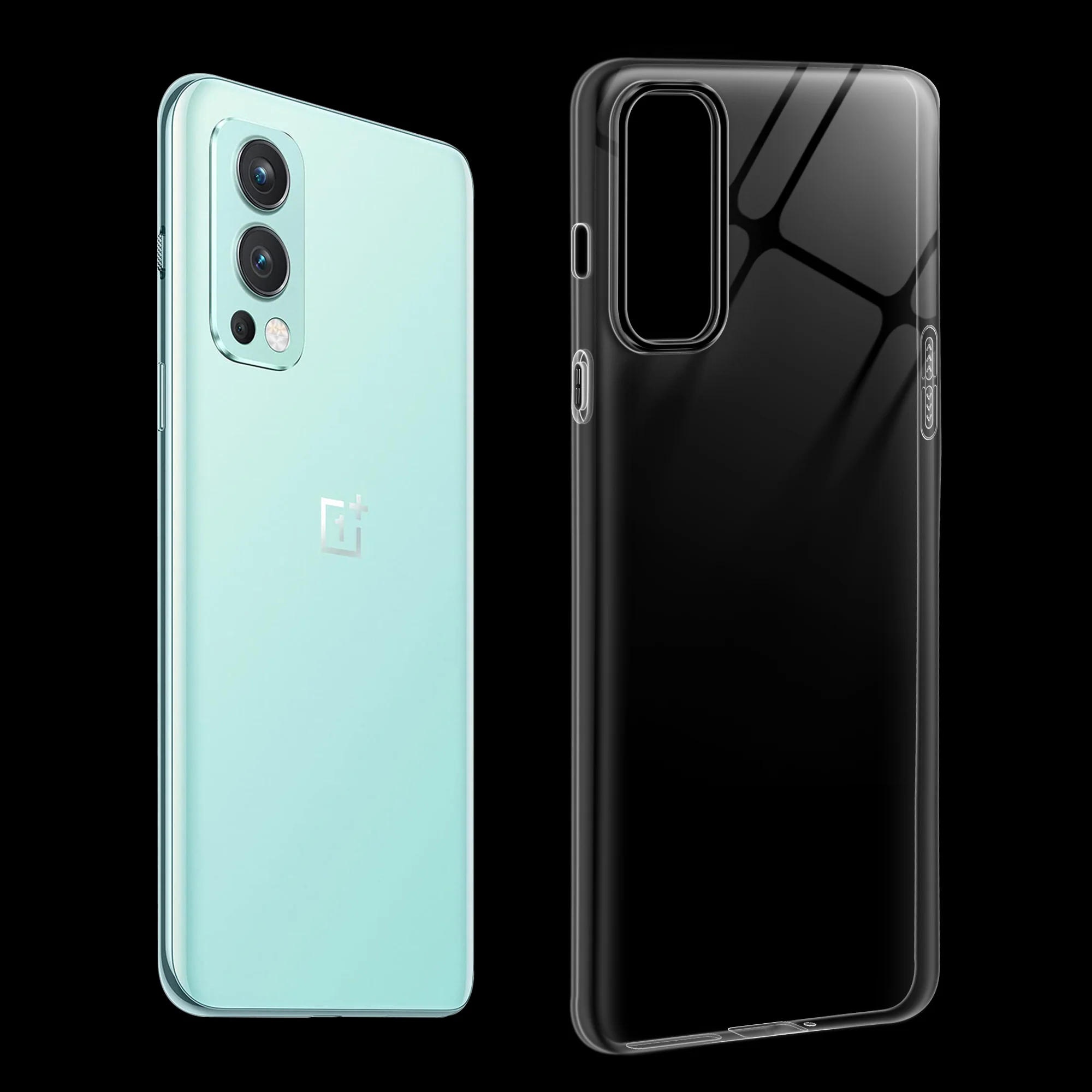 Crystal Clear Anti-Yellow Transparent Back Cover Case With Camera Ring Protection for OnePlus Nord 2 5G - Image 6
