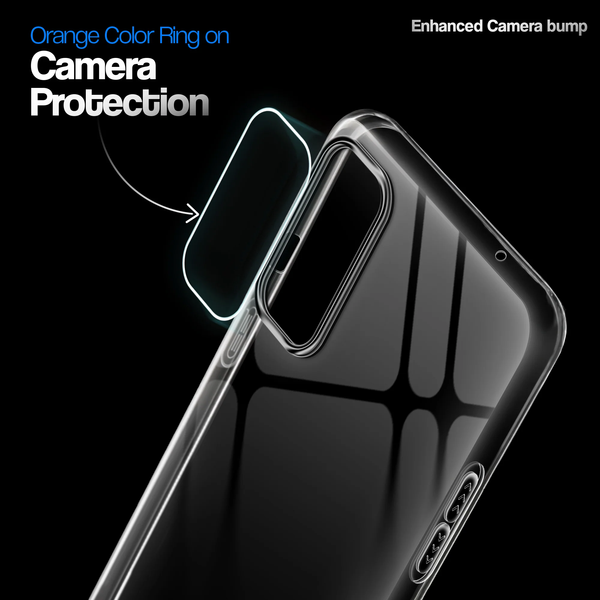 Crystal Clear Anti-Yellow Transparent Back Cover Case With Camera Ring Protection for OnePlus Nord 2 5G - Image 9