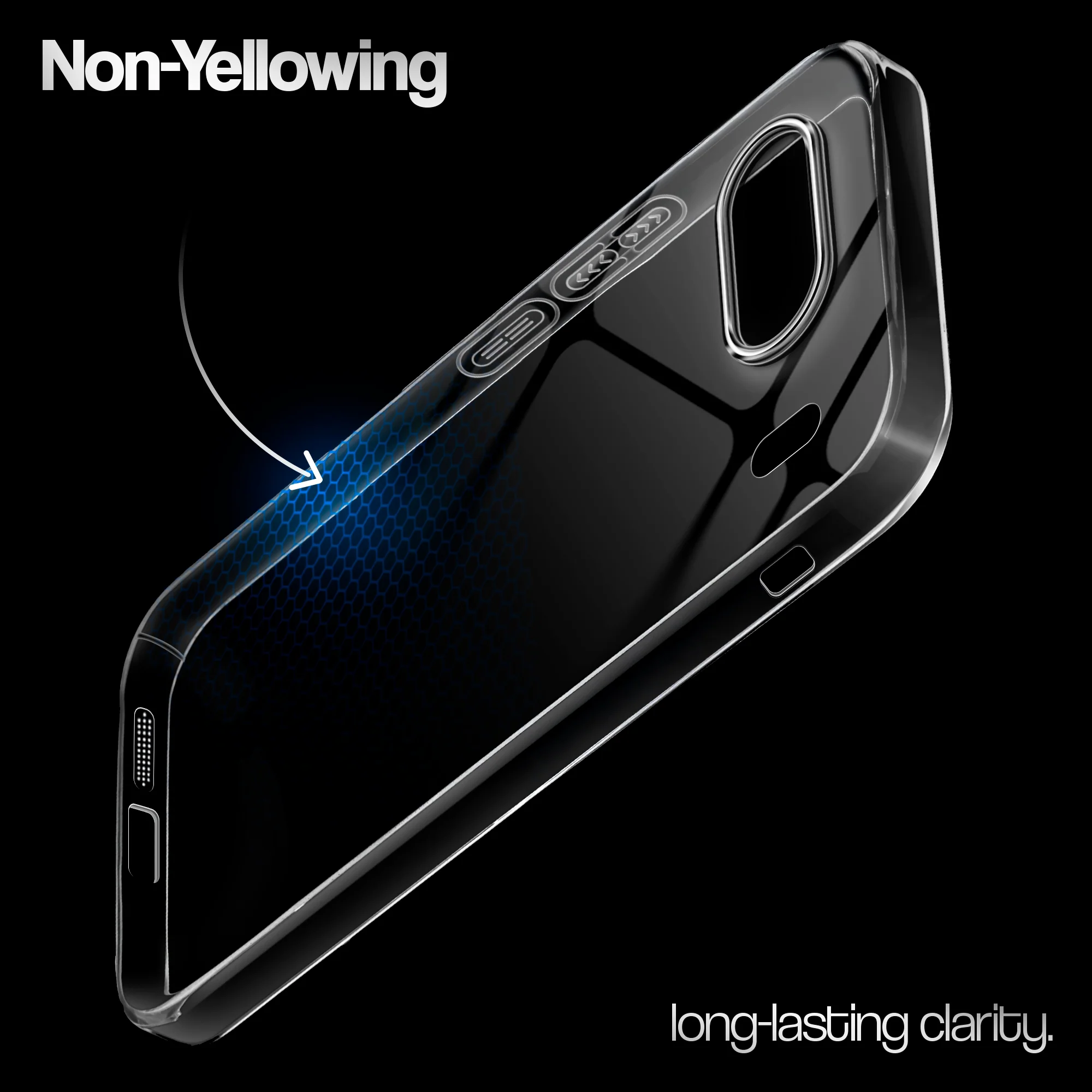 Crystal Clear Anti-Yellow Transparent Back Cover Case With Camera Ring Protection for OnePlus Nord 4 5G - Image 13