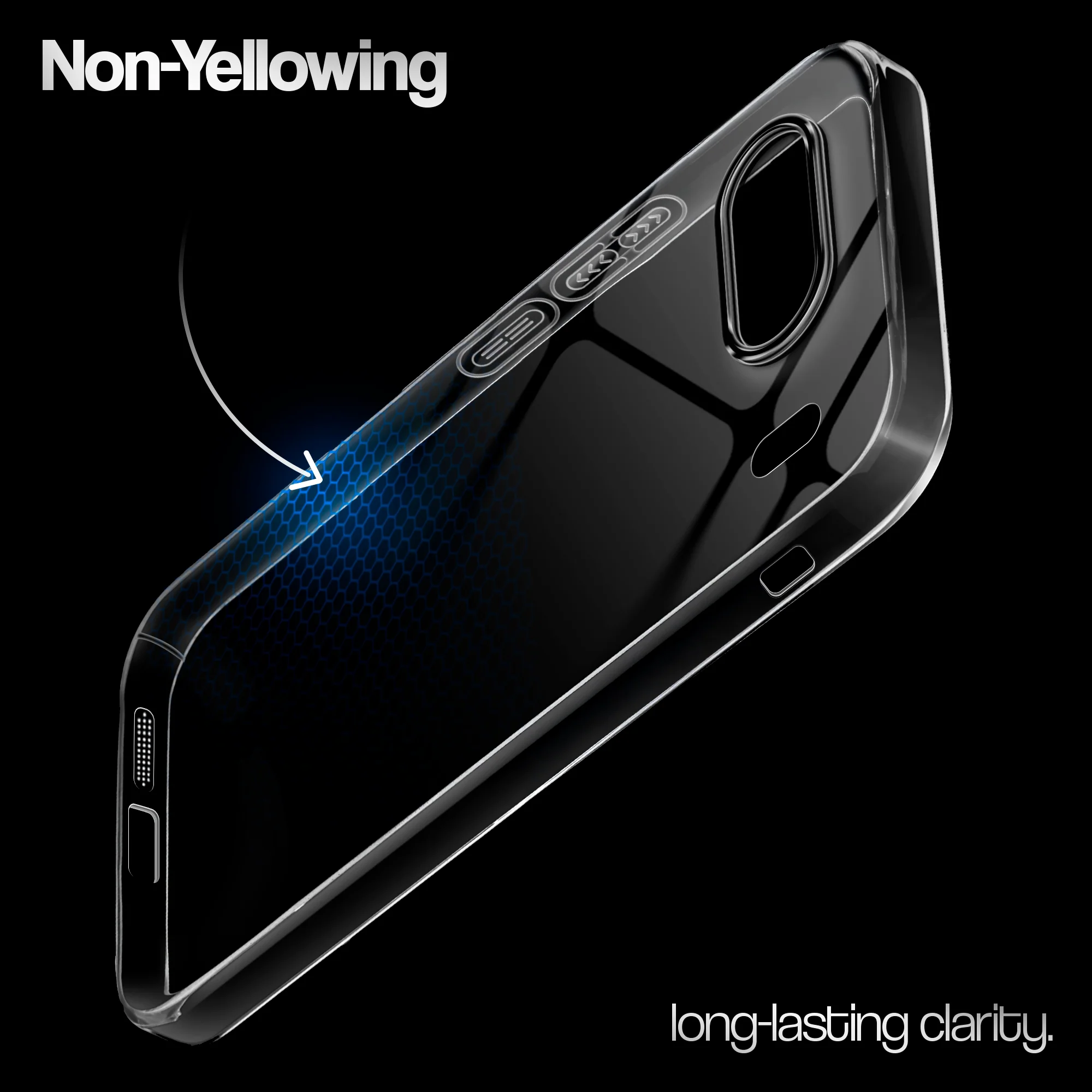Crystal Clear Anti-Yellow Transparent Back Cover Case With Camera Ring Protection for OnePlus Nord 4 5G - Image 7