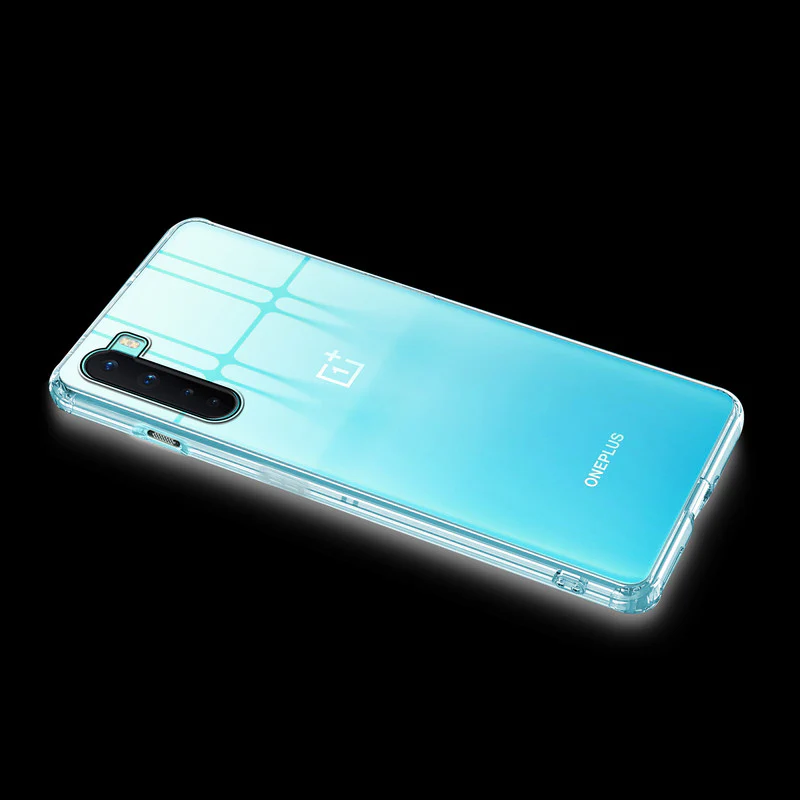 Crystal Clear Anti-Yellow Transparent Back Cover Case With Camera Ring Protection for OnePlus Nord 5G - Image 6