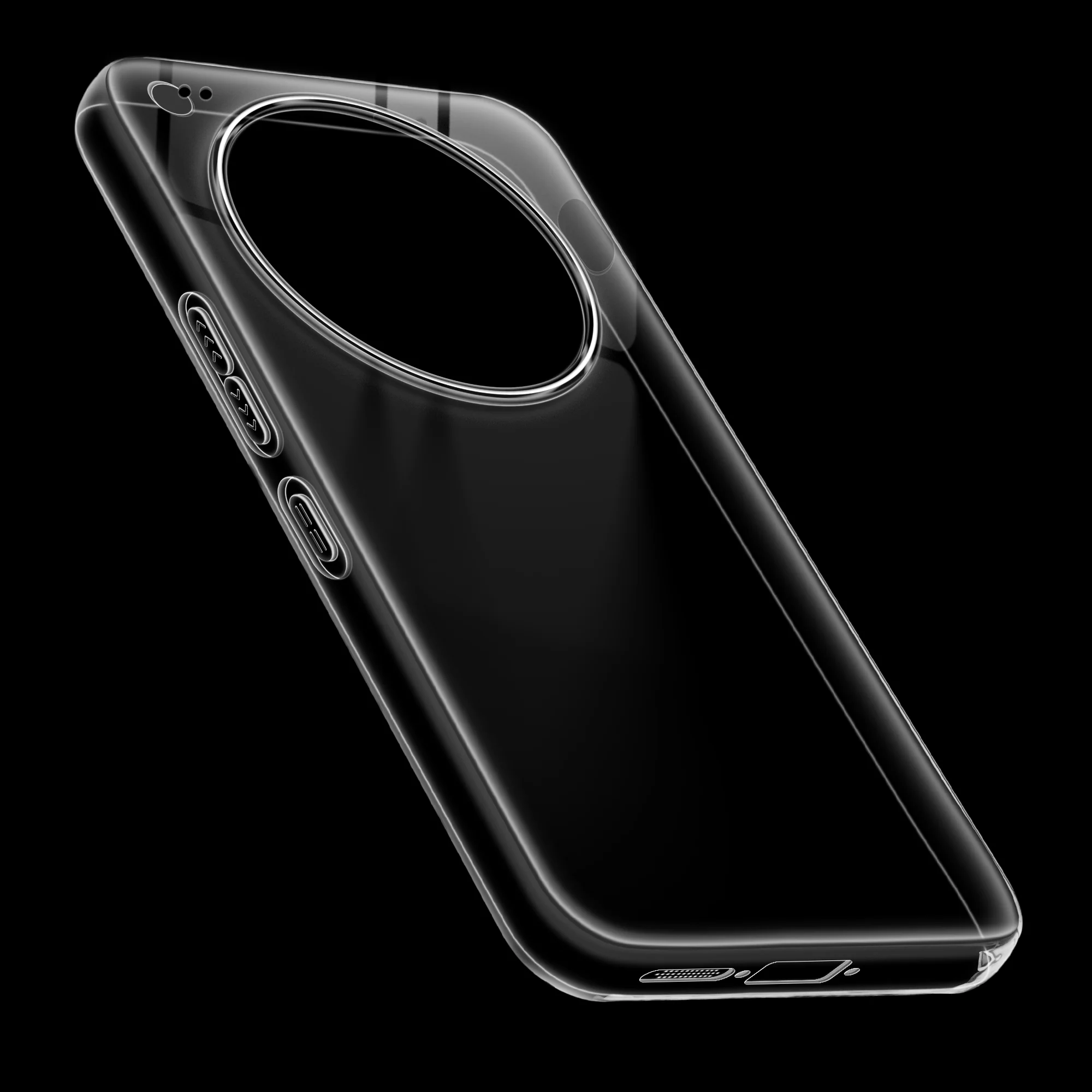 Crystal Clear Anti-Yellow Transparent Back Cover Case With Camera Ring Protection for Oppo Find X8 5G - Image 11