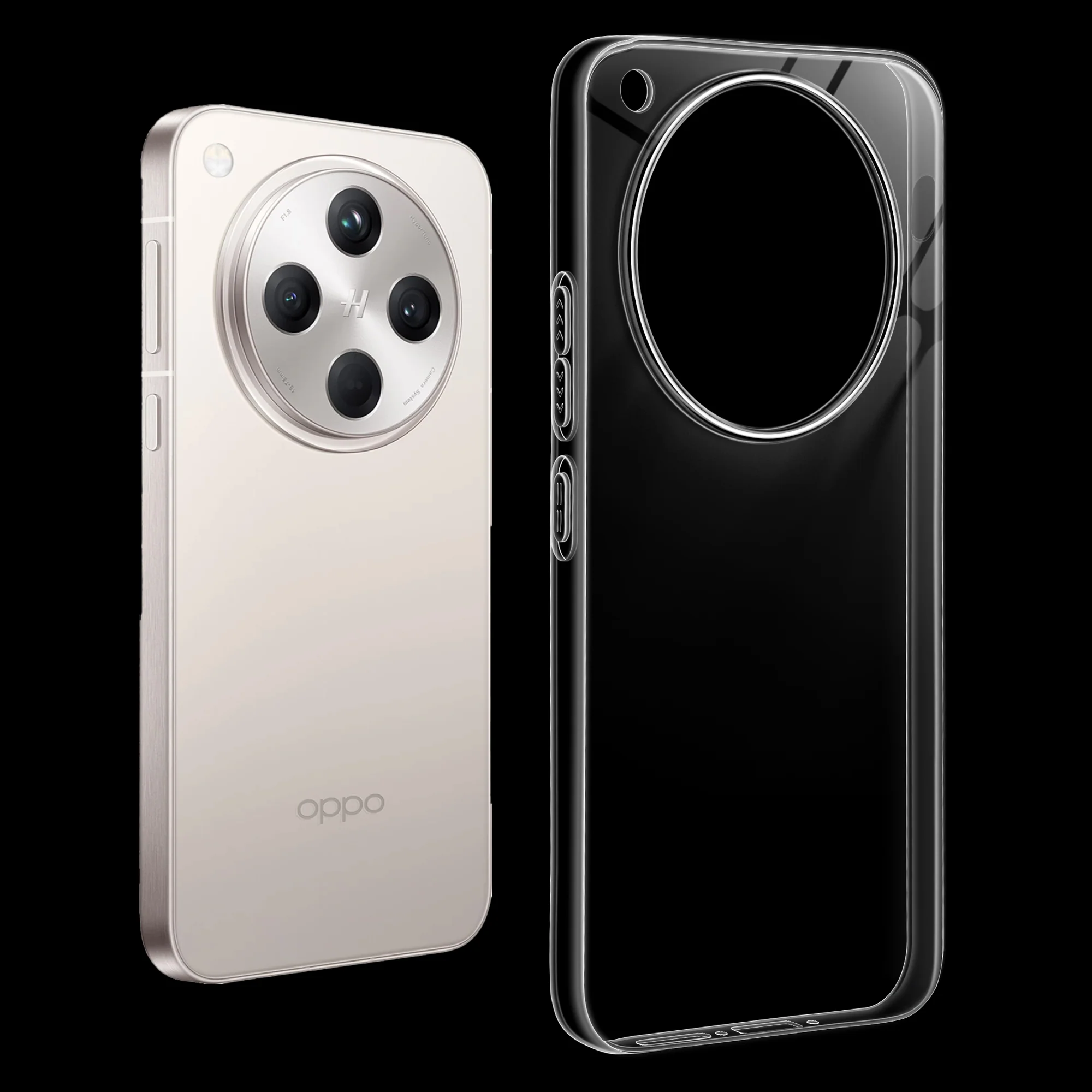 Crystal Clear Anti-Yellow Transparent Back Cover Case With Camera Ring Protection for Oppo Find X8 5G - Image 12