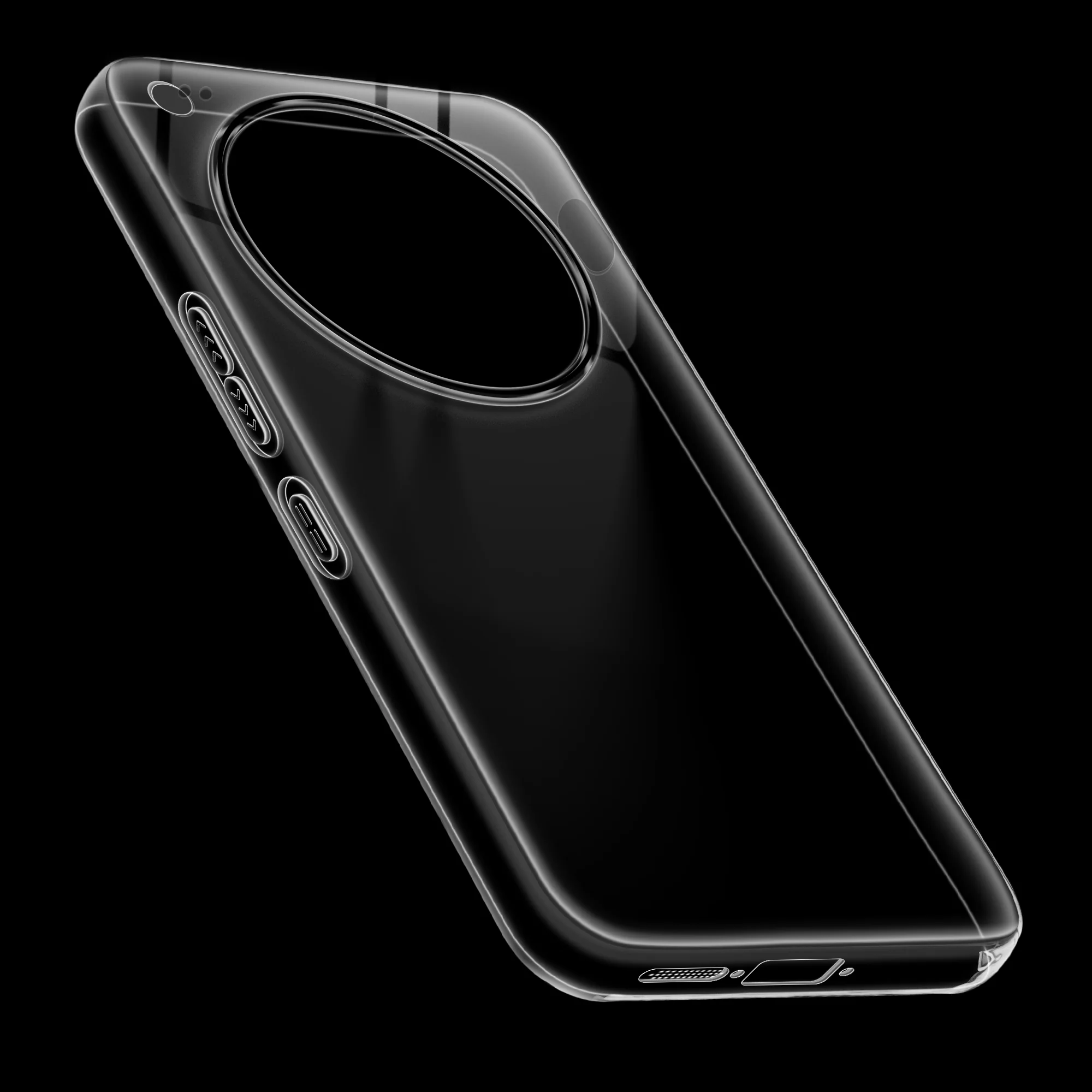 Crystal Clear Anti-Yellow Transparent Back Cover Case With Camera Ring Protection for Oppo Find X8 5G - Image 5