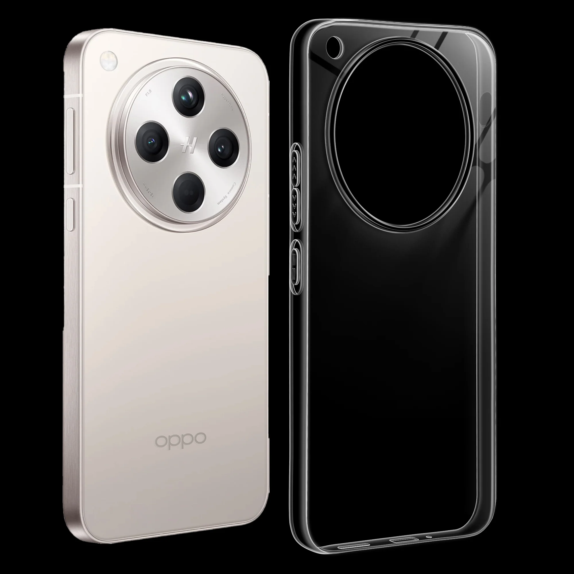 Crystal Clear Anti-Yellow Transparent Back Cover Case With Camera Ring Protection for Oppo Find X8 5G - Image 6