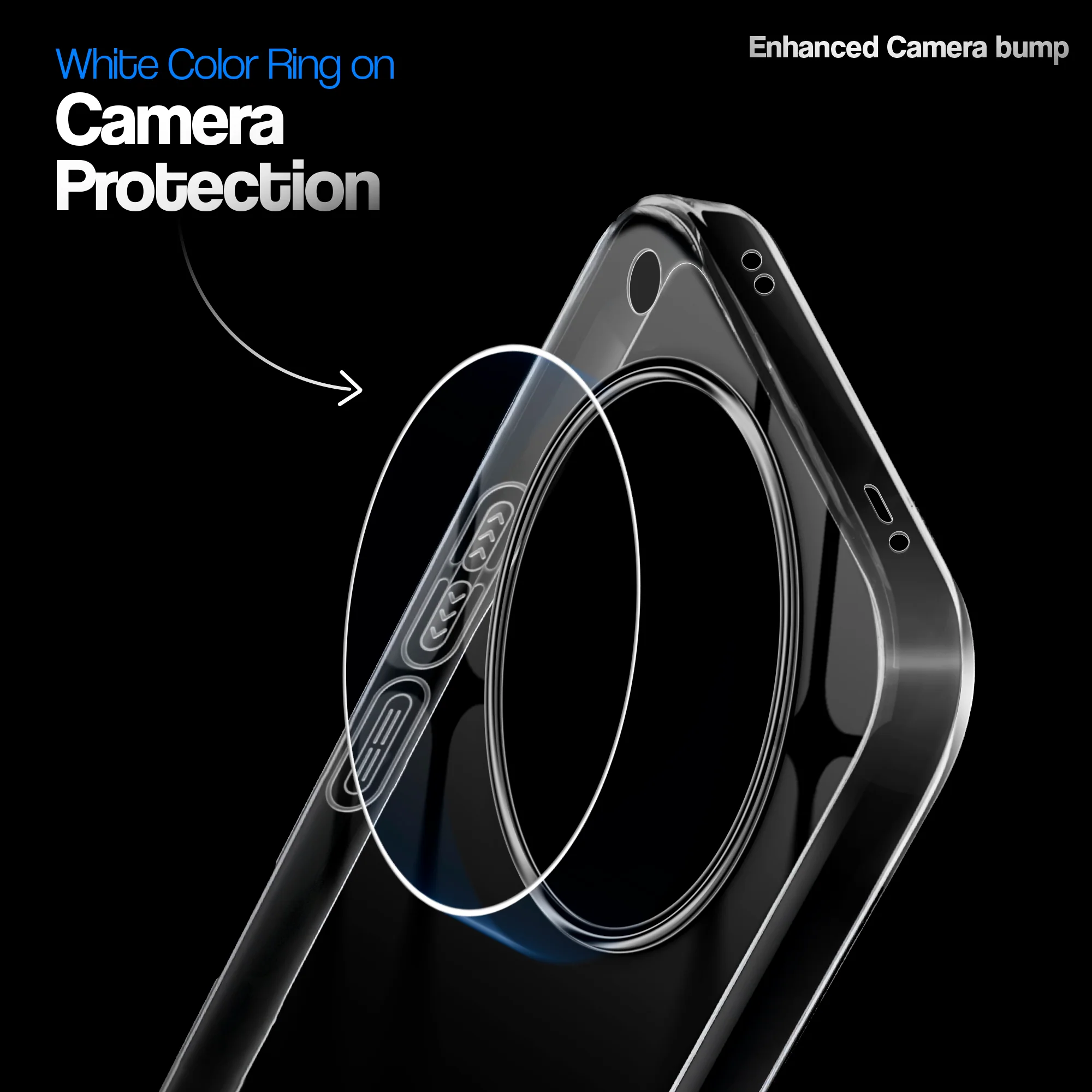 Crystal Clear Anti-Yellow Transparent Back Cover Case With Camera Ring Protection for Oppo Find X8 5G - Image 9