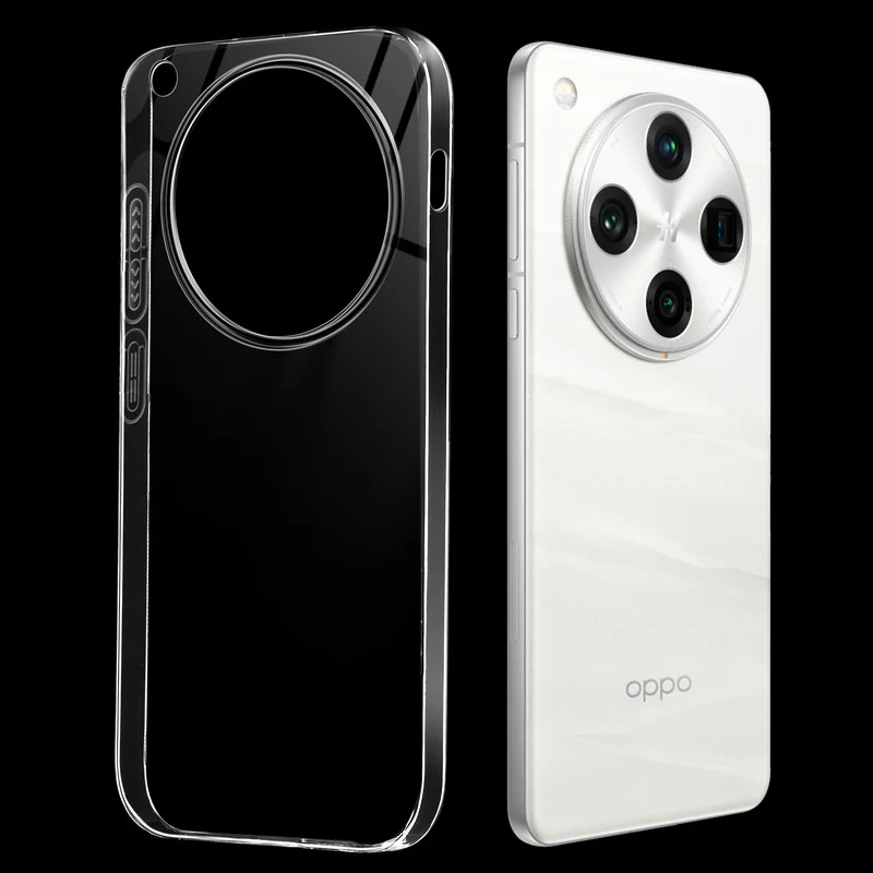 Crystal Clear Anti-Yellow Transparent Back Cover Case With Camera Ring Protection for Oppo Find X8 Pro 5G - Image 3