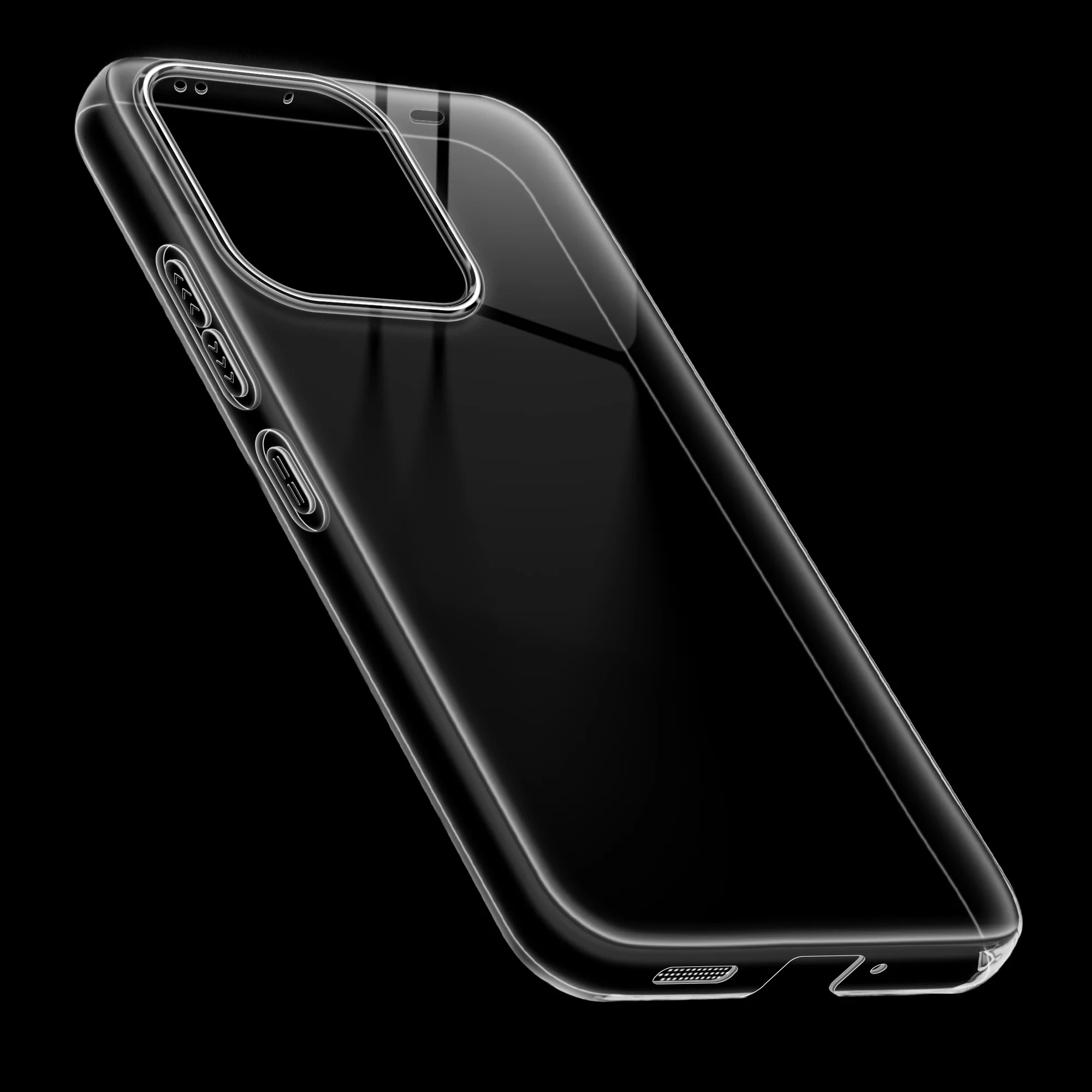Crystal Clear Anti-Yellow Transparent Back Cover Case With Camera Ring Protection for Oppo Reno 14 Pro 5G - Image 17
