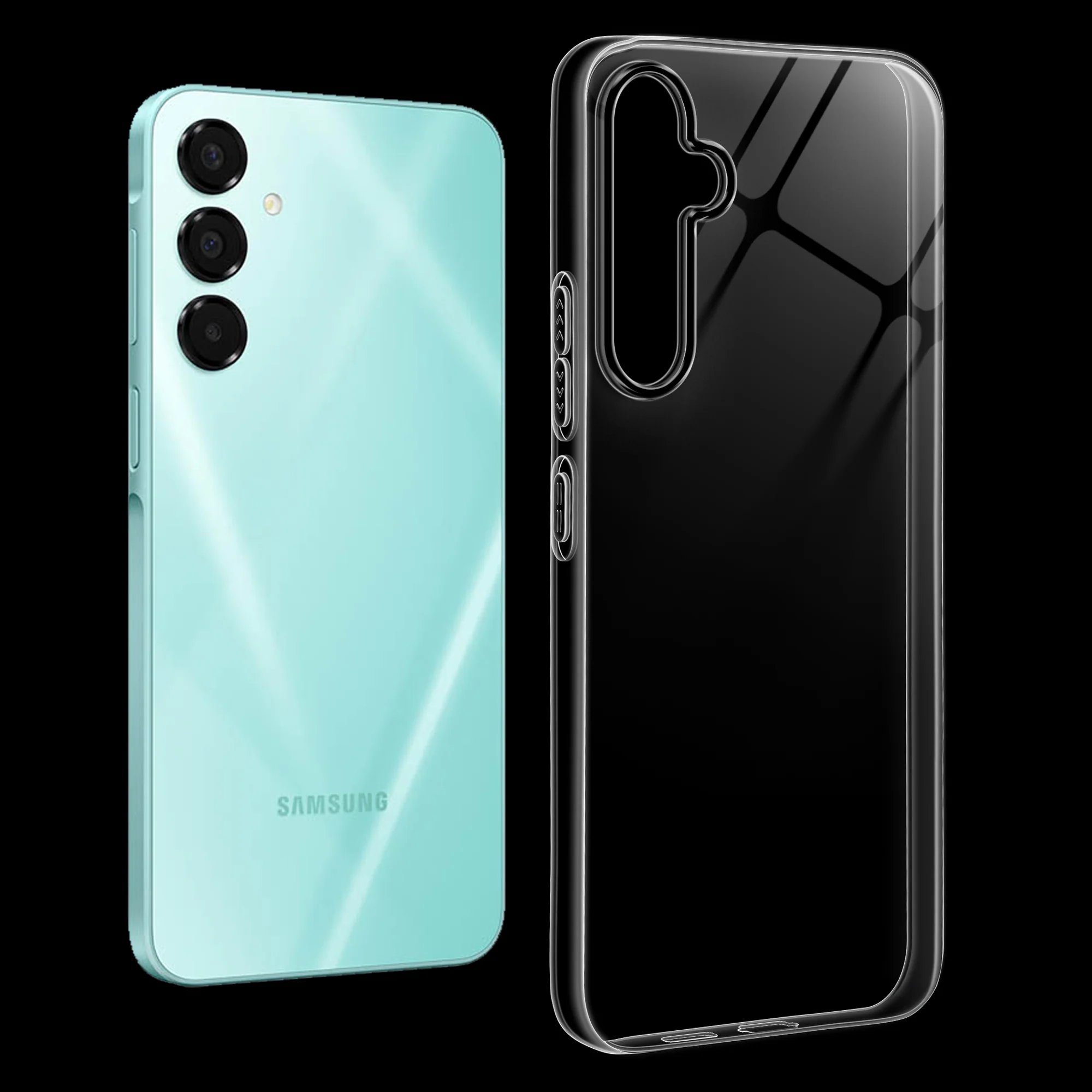 Crystal Clear Anti-Yellow Transparent Back Cover Case With Camera Ring Protection for Samsung A16 5G - Image 6