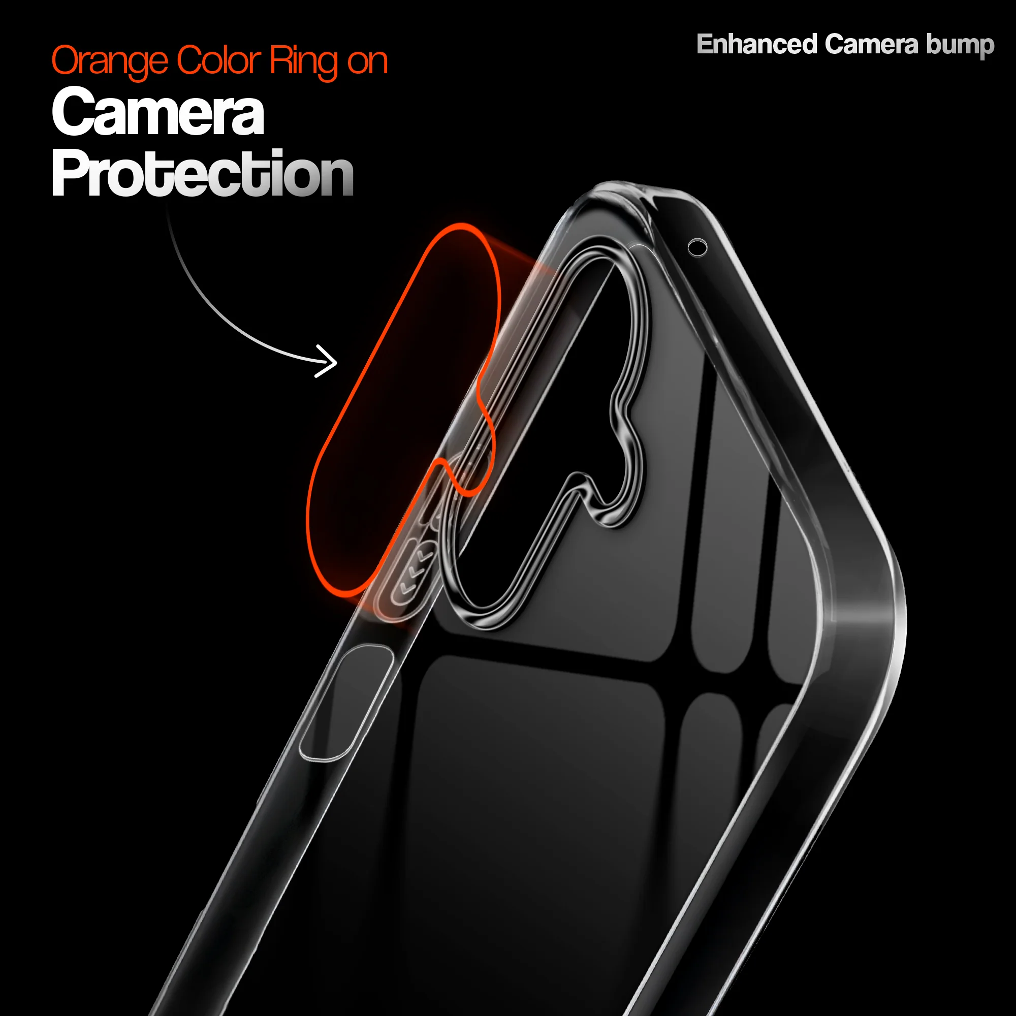 Crystal Clear Anti-Yellow Transparent Back Cover Case With Camera Ring Protection for Samsung A26 5G - Image 15
