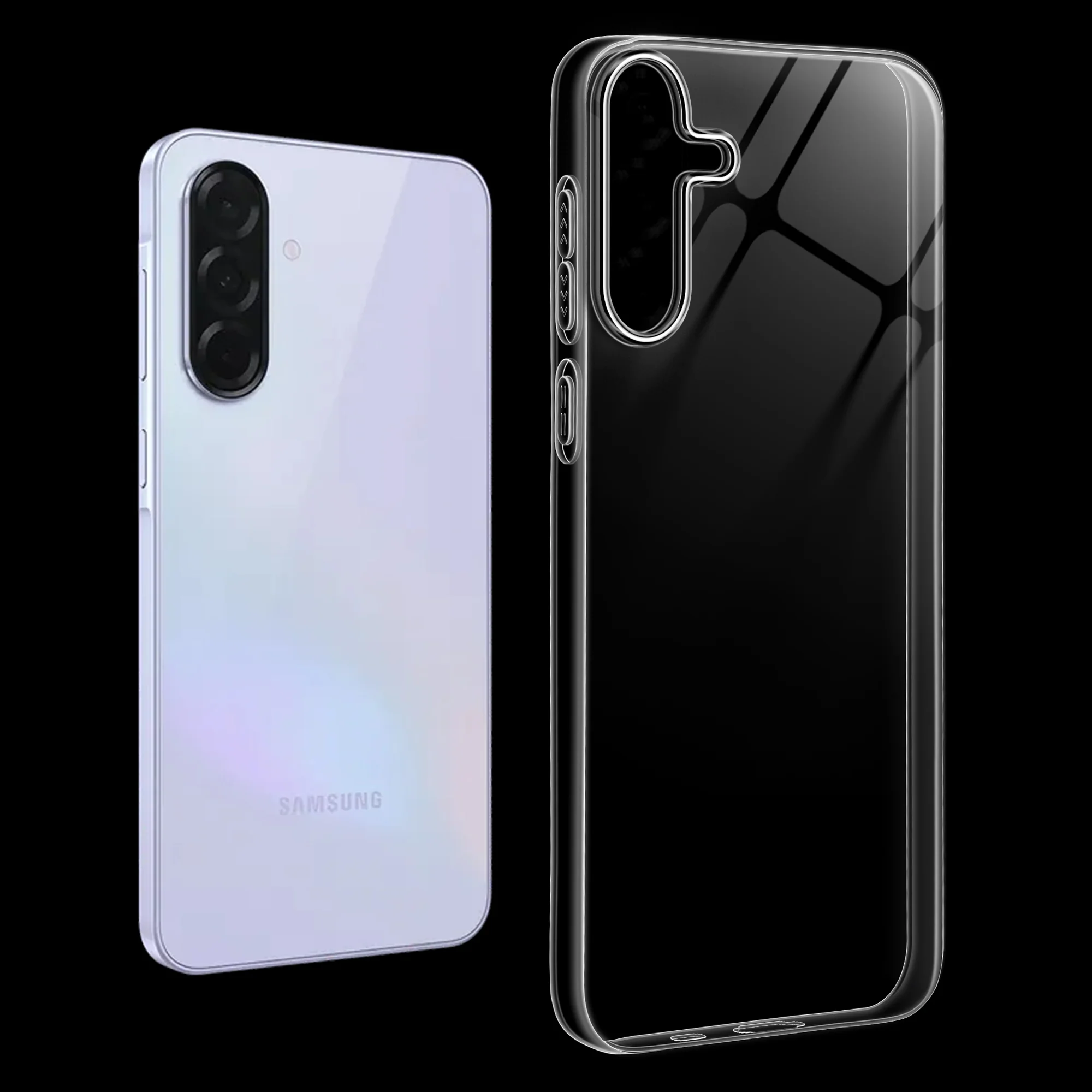Crystal Clear Anti-Yellow Transparent Back Cover Case With Camera Ring Protection for Samsung A36 5G - Image 30