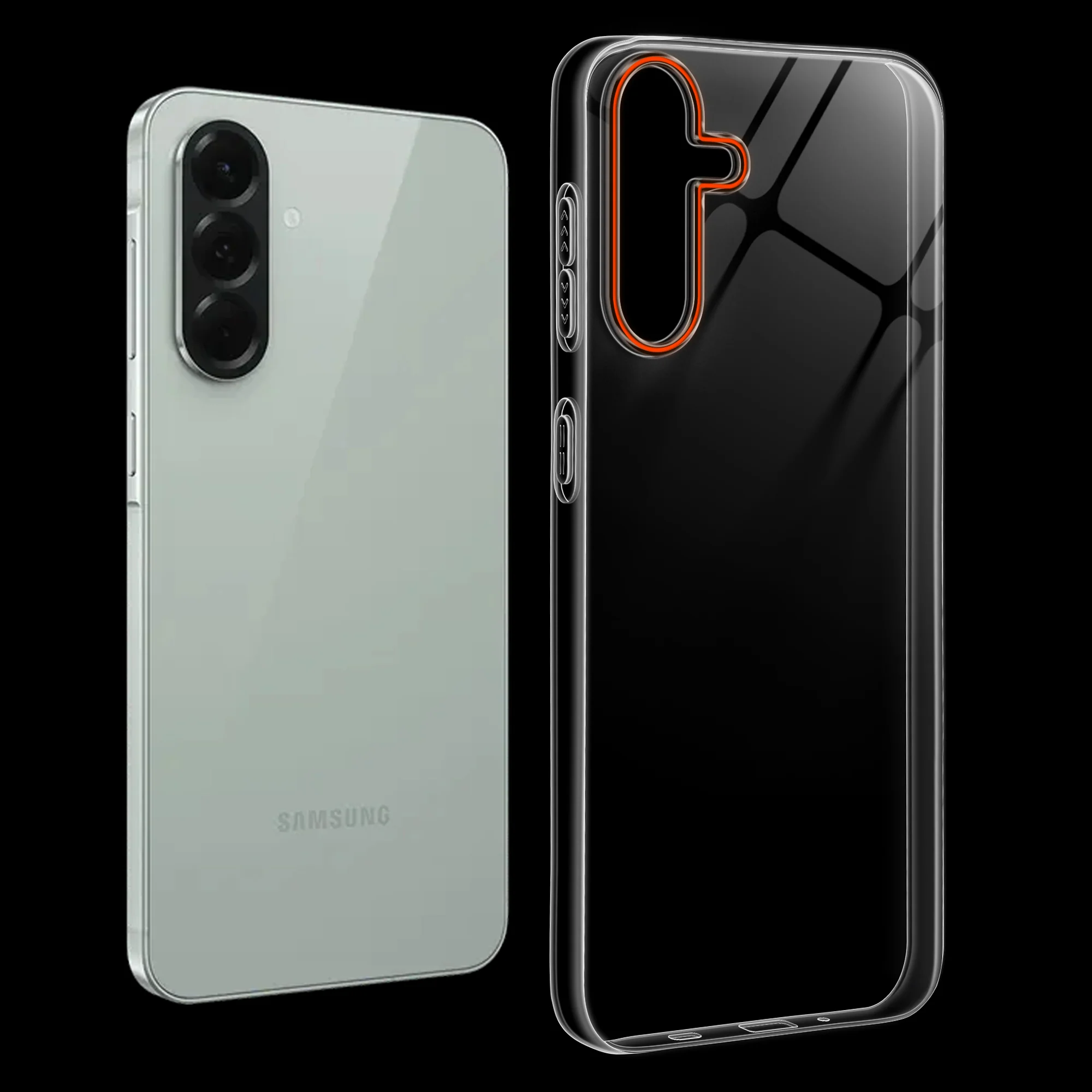 Crystal Clear Anti-Yellow Transparent Back Cover Case With Camera Ring Protection for Samsung A56 5G - Image 6