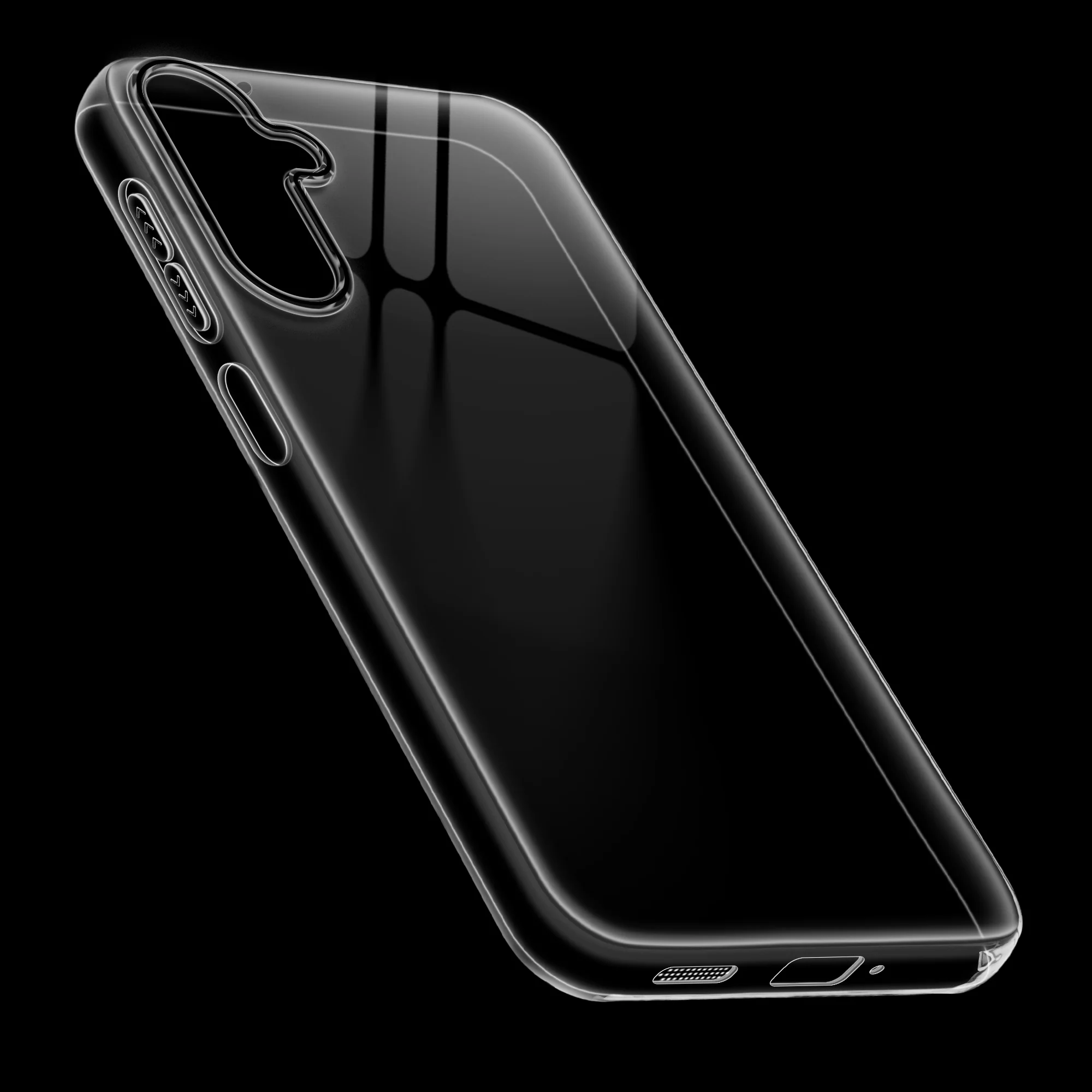 Crystal Clear Anti-Yellow Transparent Back Cover Case With Camera Ring Protection for Samsung M36 5G - Image 17