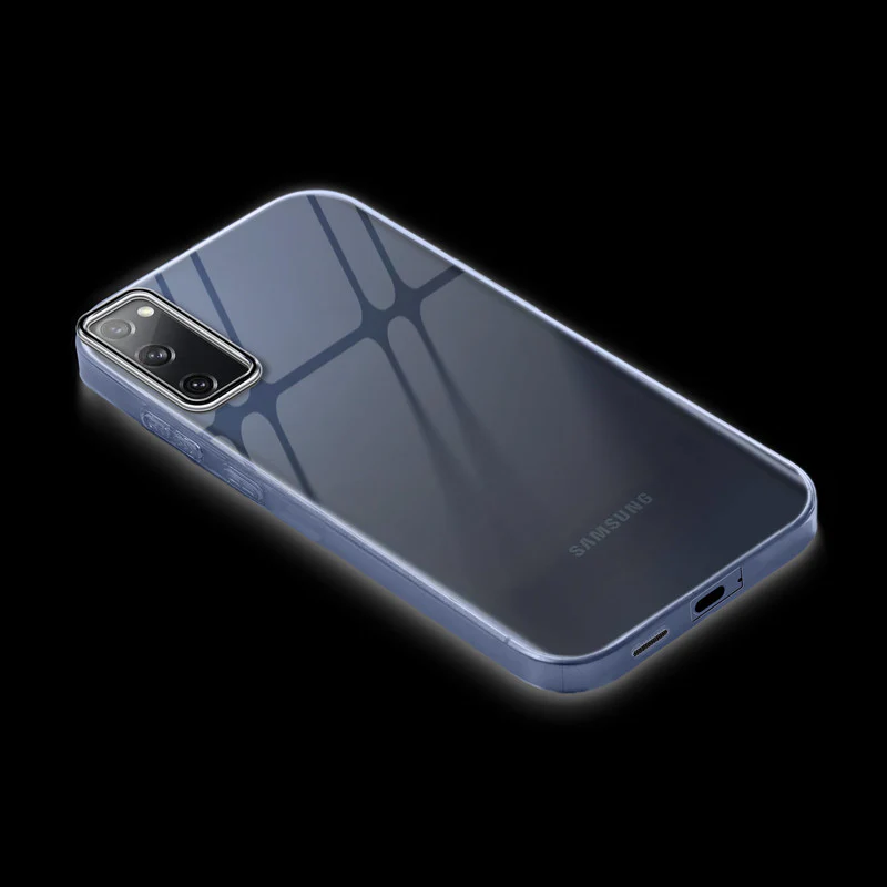 Crystal Clear Anti-Yellow Transparent Back Cover Case With Camera Ring Protection for Samsung S20 FE 5G - Image 6