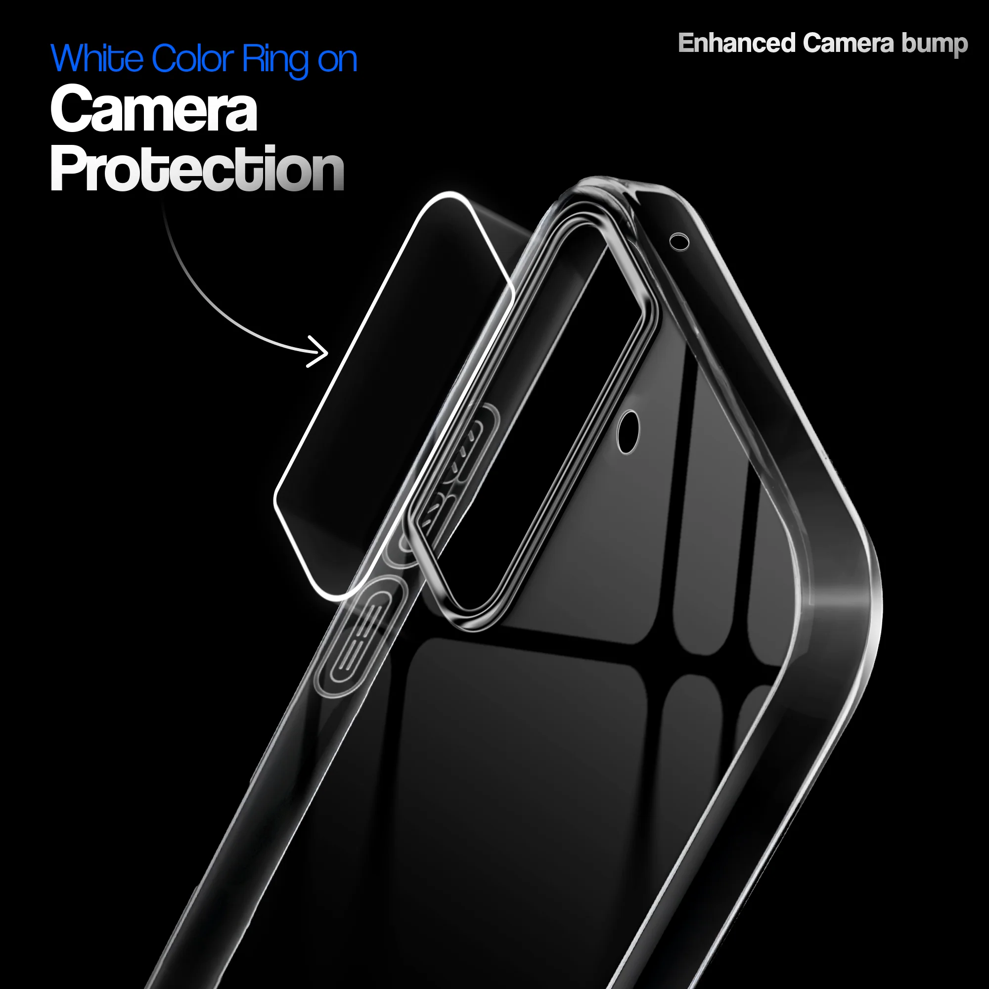 Crystal Clear Anti-Yellow Transparent Back Cover Case With Camera Ring Protection for Samsung S21 FE 5G - Image 15