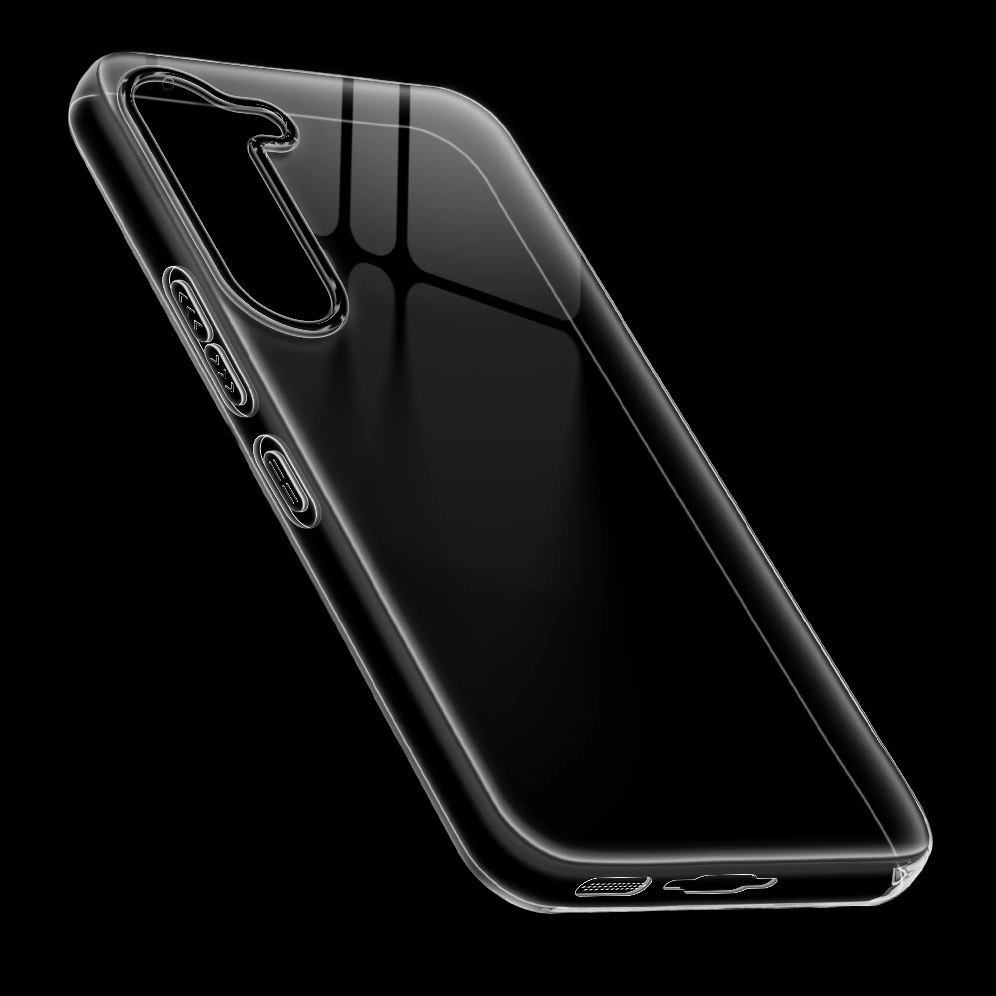 Crystal Clear Anti-Yellow Transparent Back Cover Case With Camera Ring Protection for Samsung S23 5G - Image 5