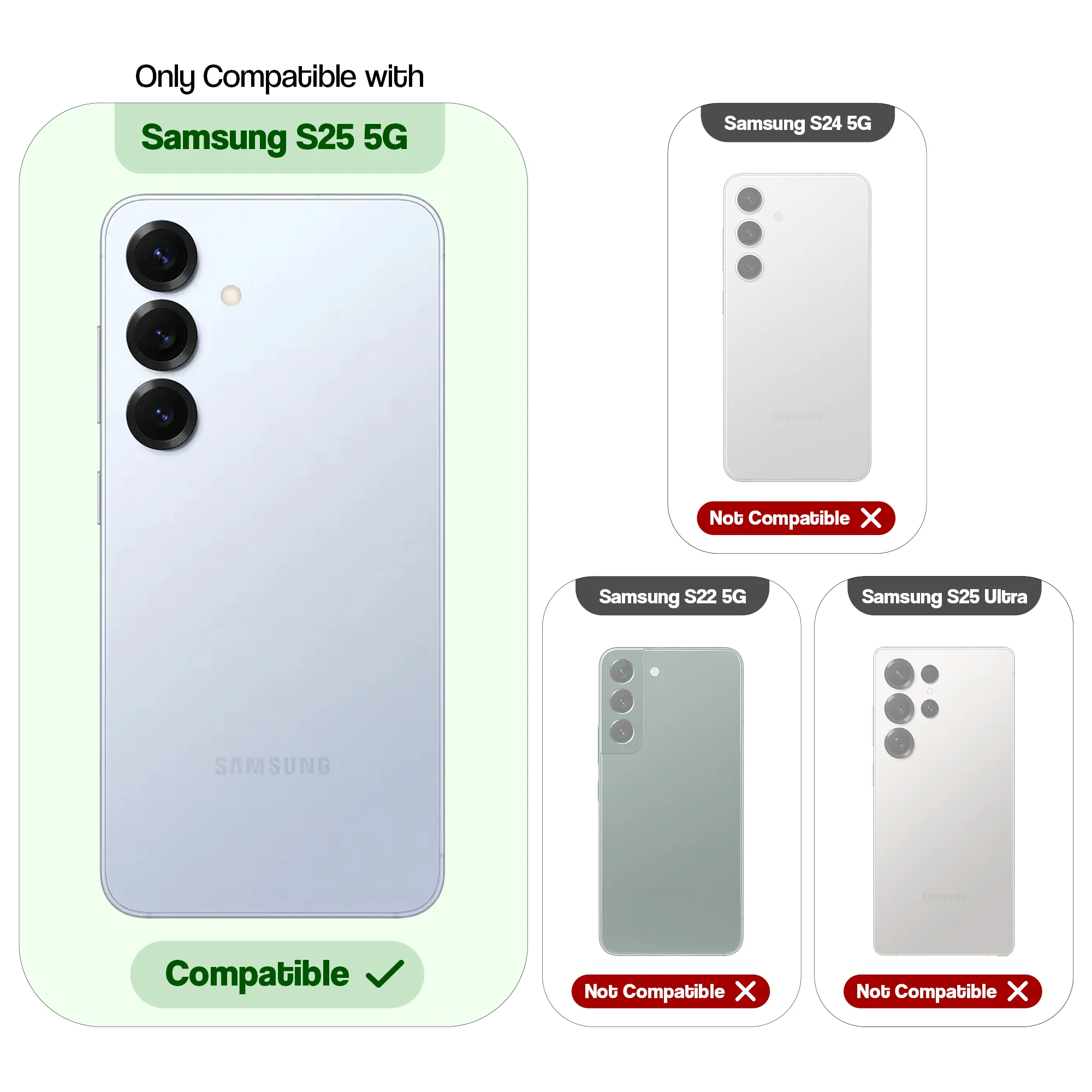 Crystal Clear Anti-Yellow Transparent Back Cover Case With Camera Ring Protection for Samsung S25 5G - Image 8