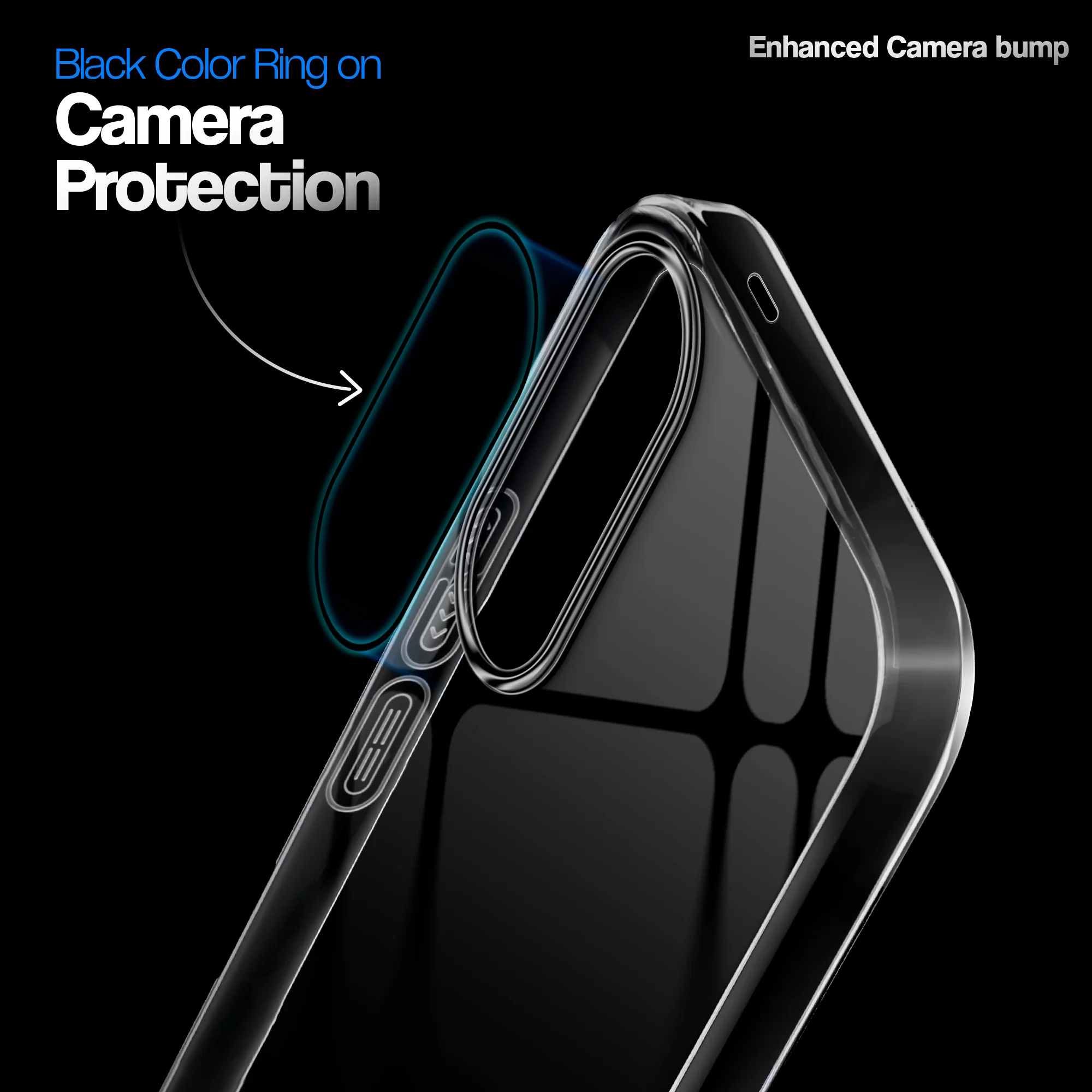Crystal Clear Anti-Yellow Transparent Back Cover Case With Camera Ring Protection for Samsung S25 Edge 5G - Image 3