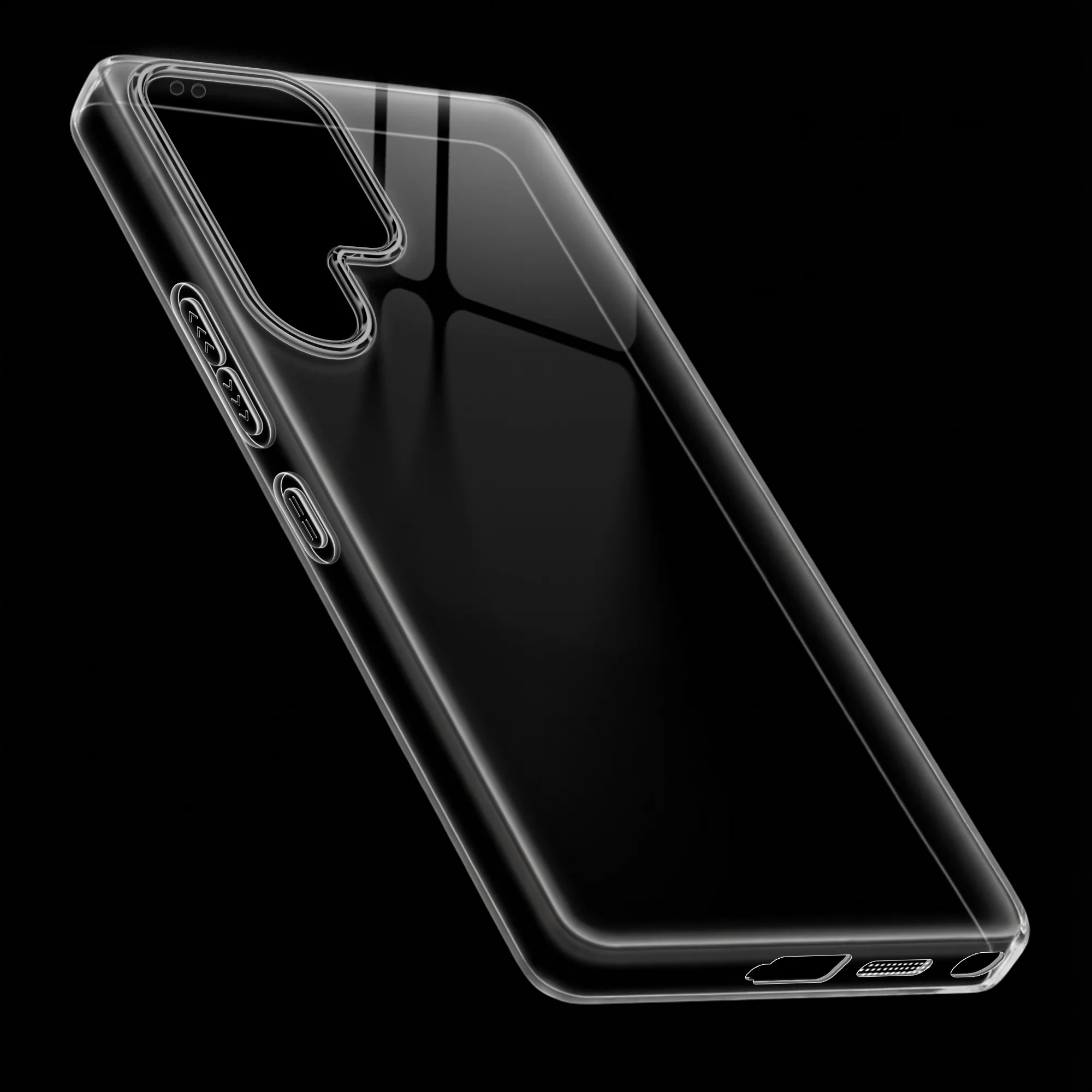 Crystal Clear Anti-Yellow Transparent Back Cover Case With Camera Ring Protection for Samsung S25 Ultra 5G - Image 23