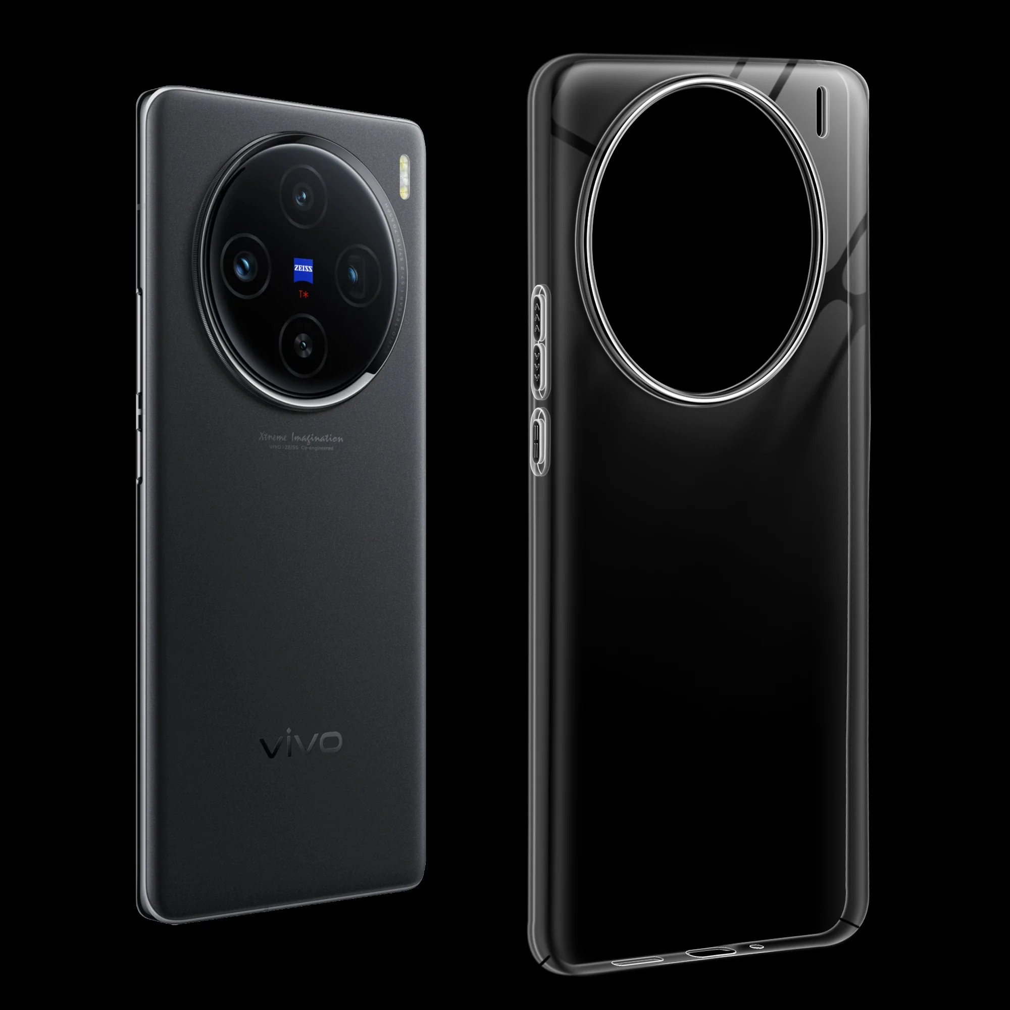 Crystal Clear Anti-Yellow Transparent Back Cover Case With Camera Ring Protection for Vivo X100 5G - Image 12