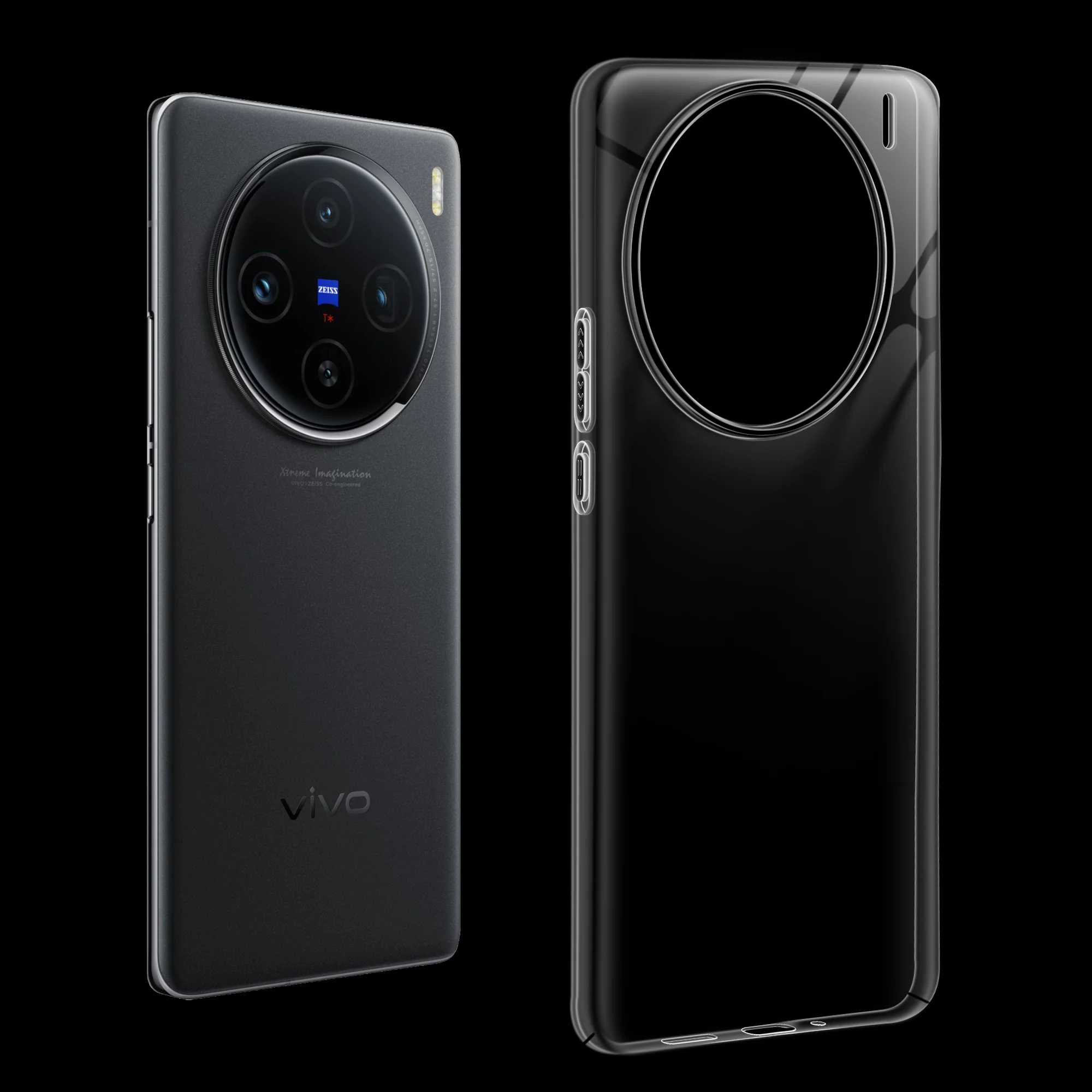 Crystal Clear Anti-Yellow Transparent Back Cover Case With Camera Ring Protection for Vivo X100 5G - Image 6