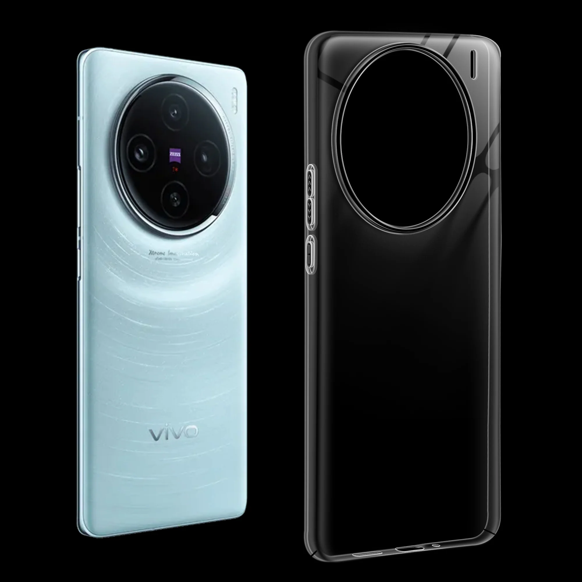 Crystal Clear Anti-Yellow Transparent Back Cover Case With Camera Ring Protection for Vivo X100 Pro 5G - Image 6